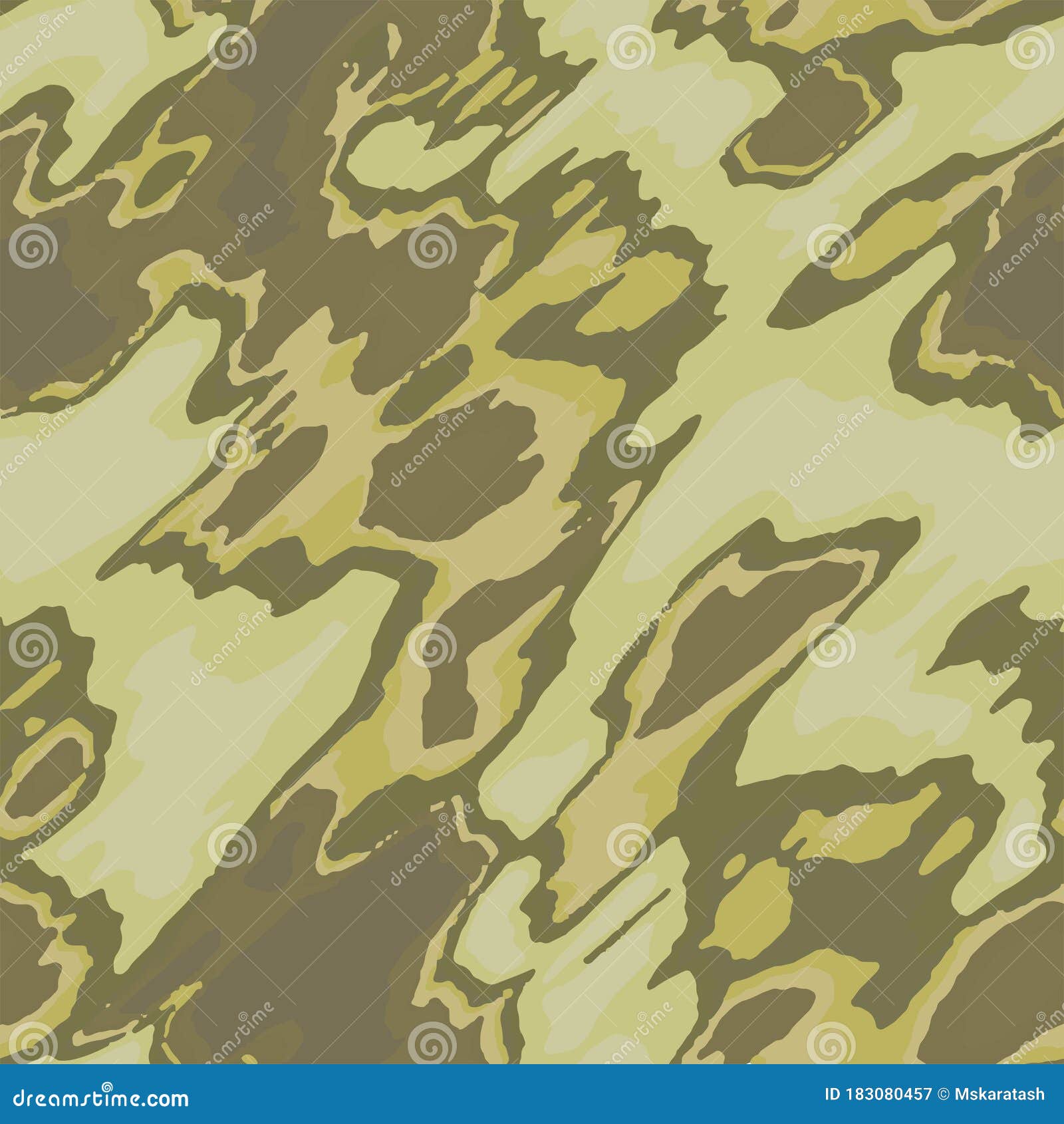 Full Seamless Abstract Multicolor Camouflage Skin Pattern Vector. Stock ...