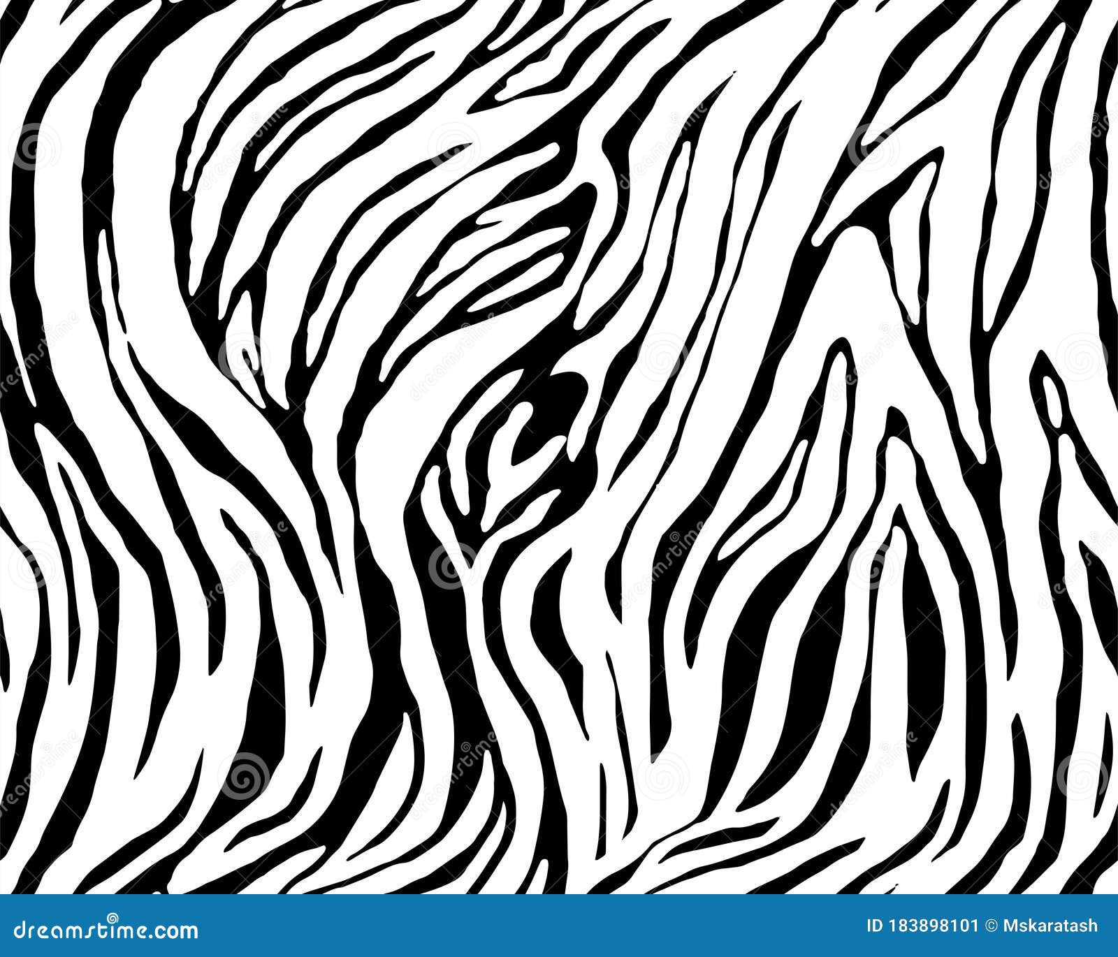 Tiger Stripes Clipart Black And White - josefinromskaugdrommen