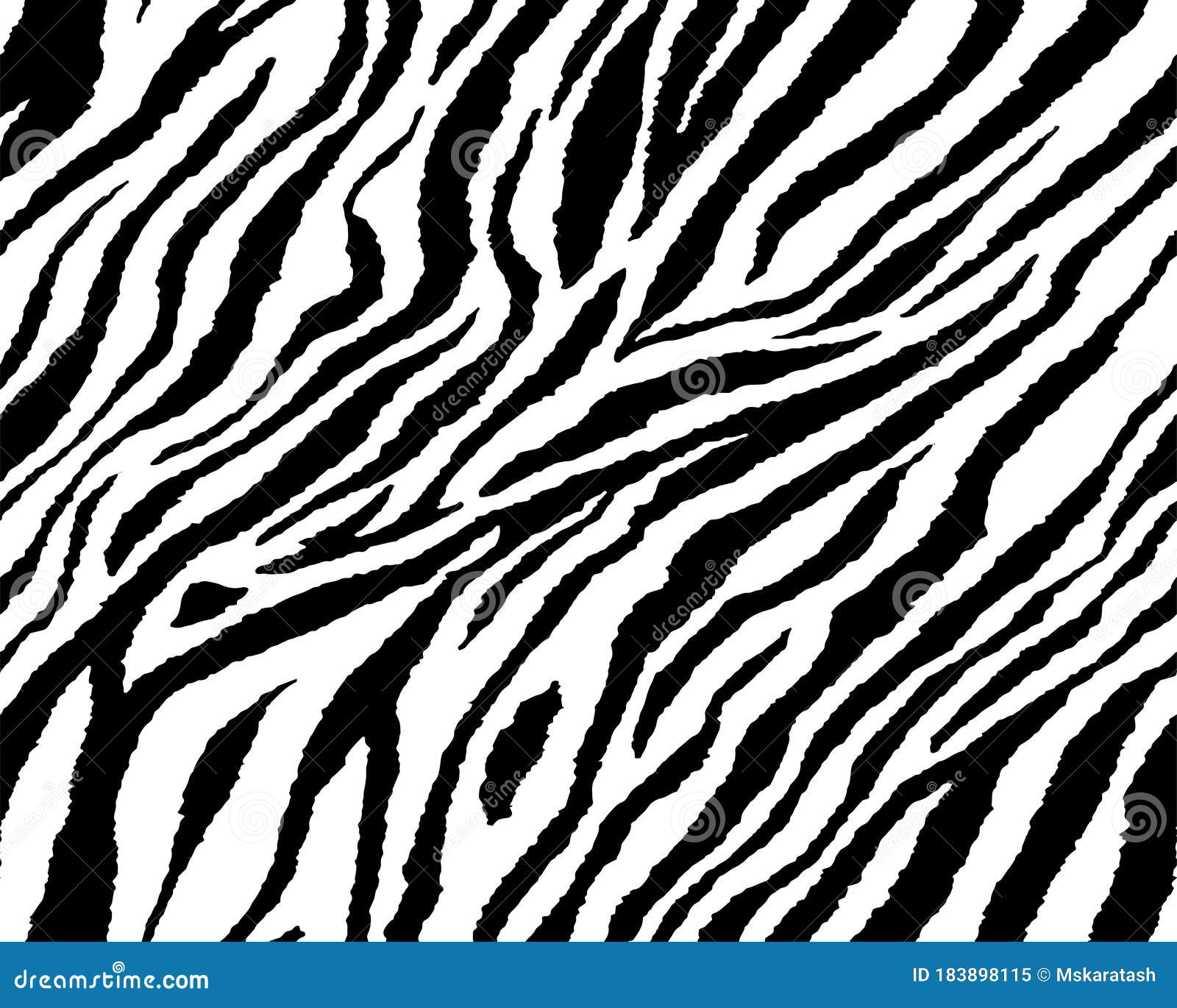 Zebra Pattern Fabric, Wallpaper and Home Decor