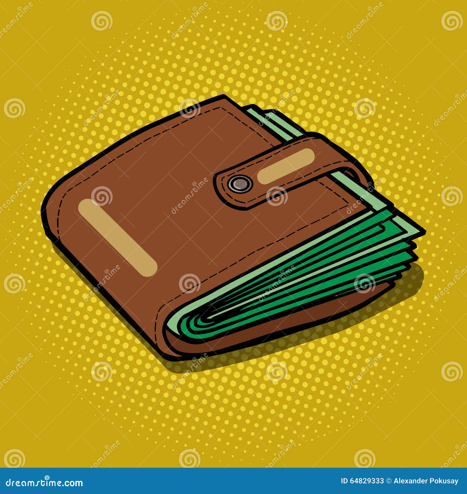 Wallet Cartoon Vector | CartoonDealer.com #14885379