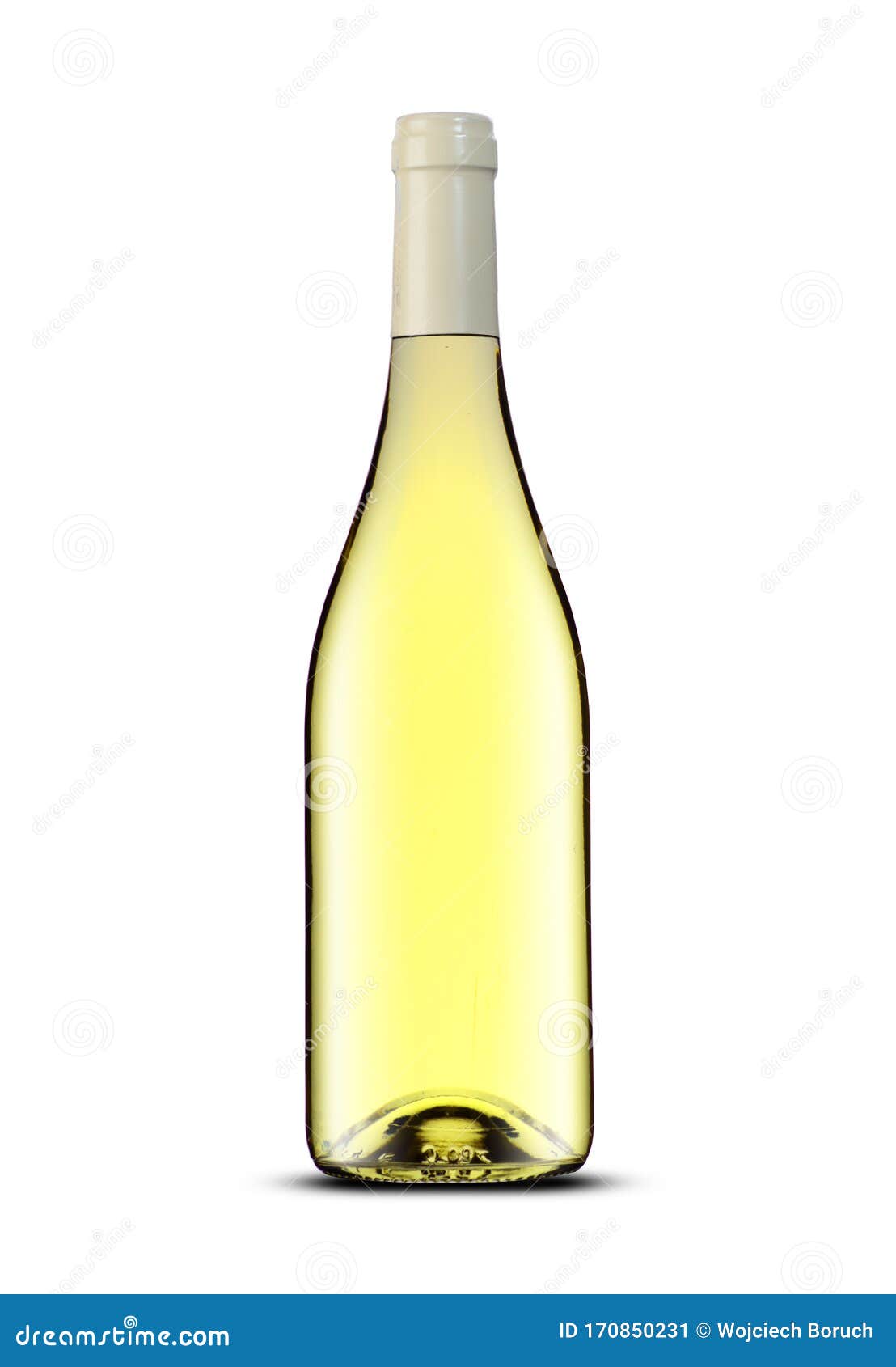 Full wine bottle stock image. Image of wine, full, glass 170850231