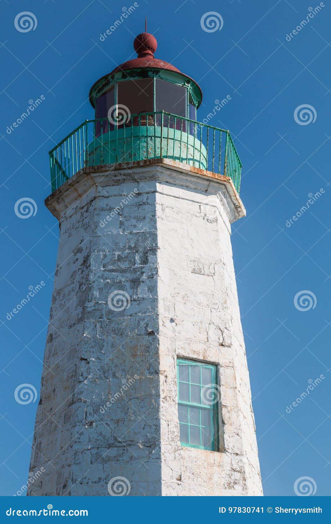 Fully Operational Old Point Comfort Lighthouse In Hampton Va