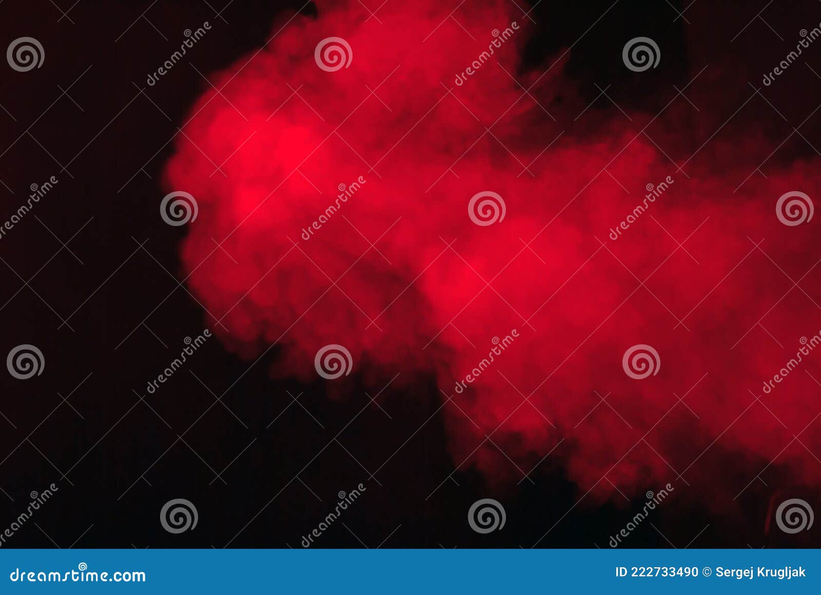 abstrato desatado vermelho nuvem padronizar em Preto fundo. ótimo