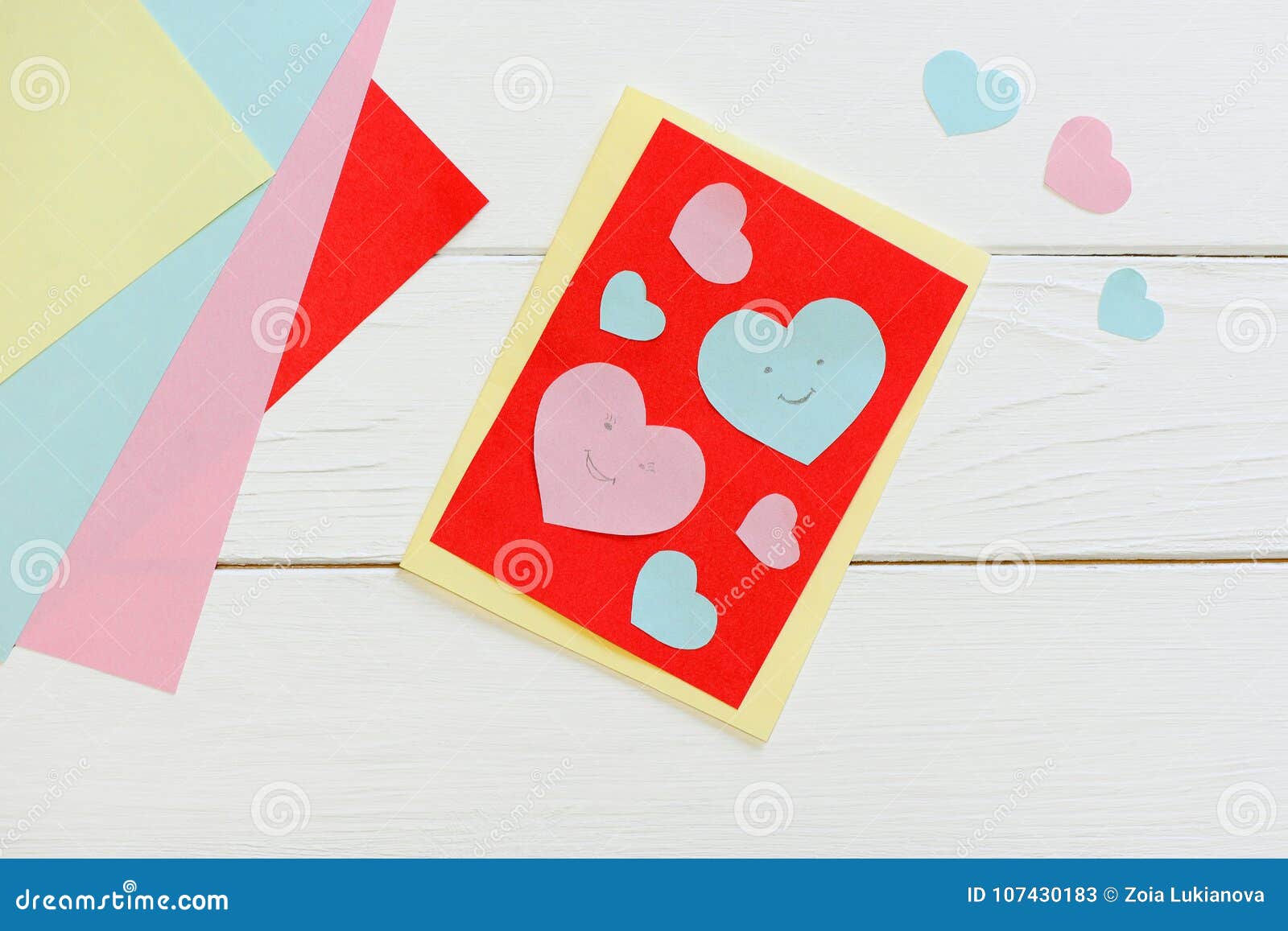 Heart Greeting Card, Kids' Crafts