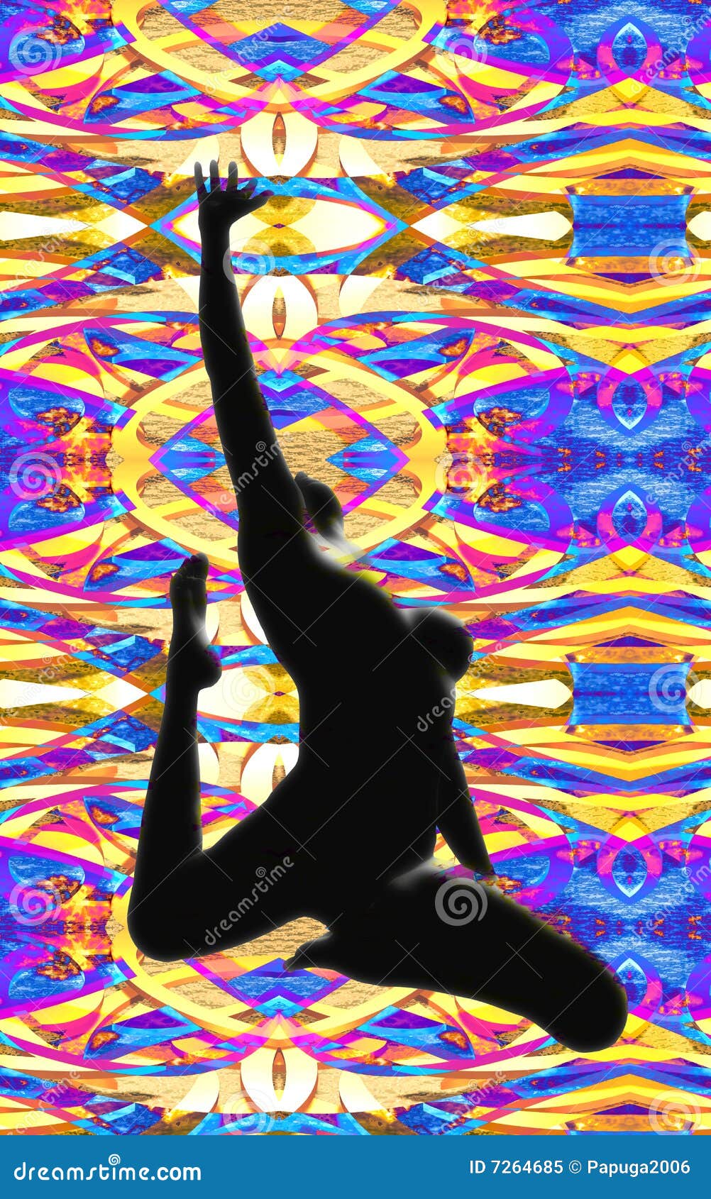 Fun on colors stock illustration. Illustration of body - 7264685