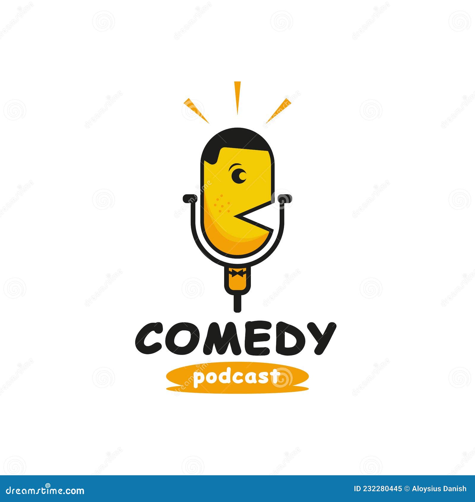 11,668 Comedy Logo Images, Stock Photos, 3D objects, & Vectors |  Shutterstock