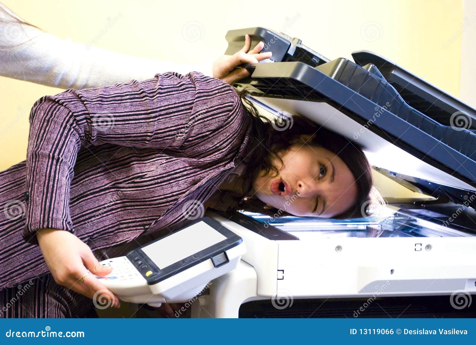 Fun with the copier stock photo. Image of look, copy 13119066