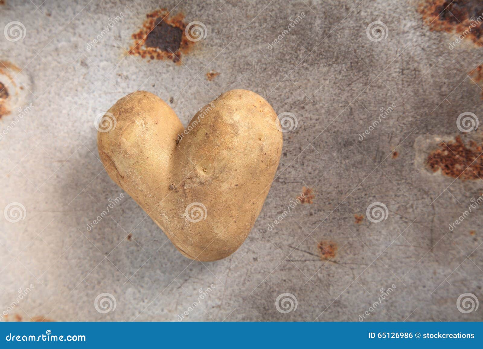 fun double heart d potato or spud