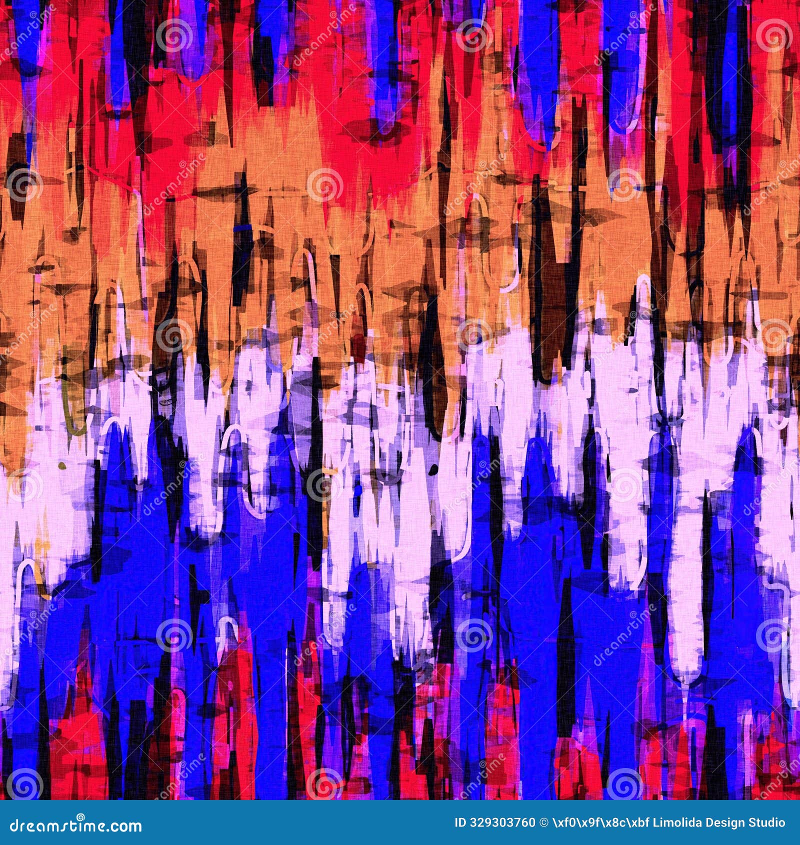 fun dripping paint effect digital pattern with whimsical ink splodge graphic . playful summer party fun backdrop