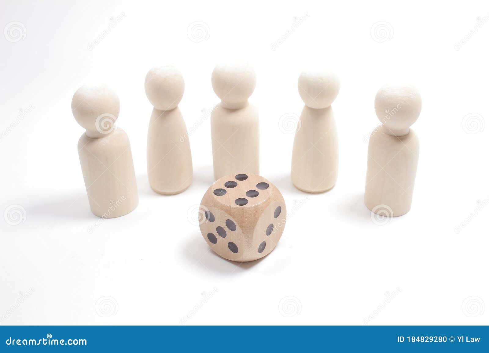 A Fun of Figure, Board Game Pieces and Dice Editorial Image Image of