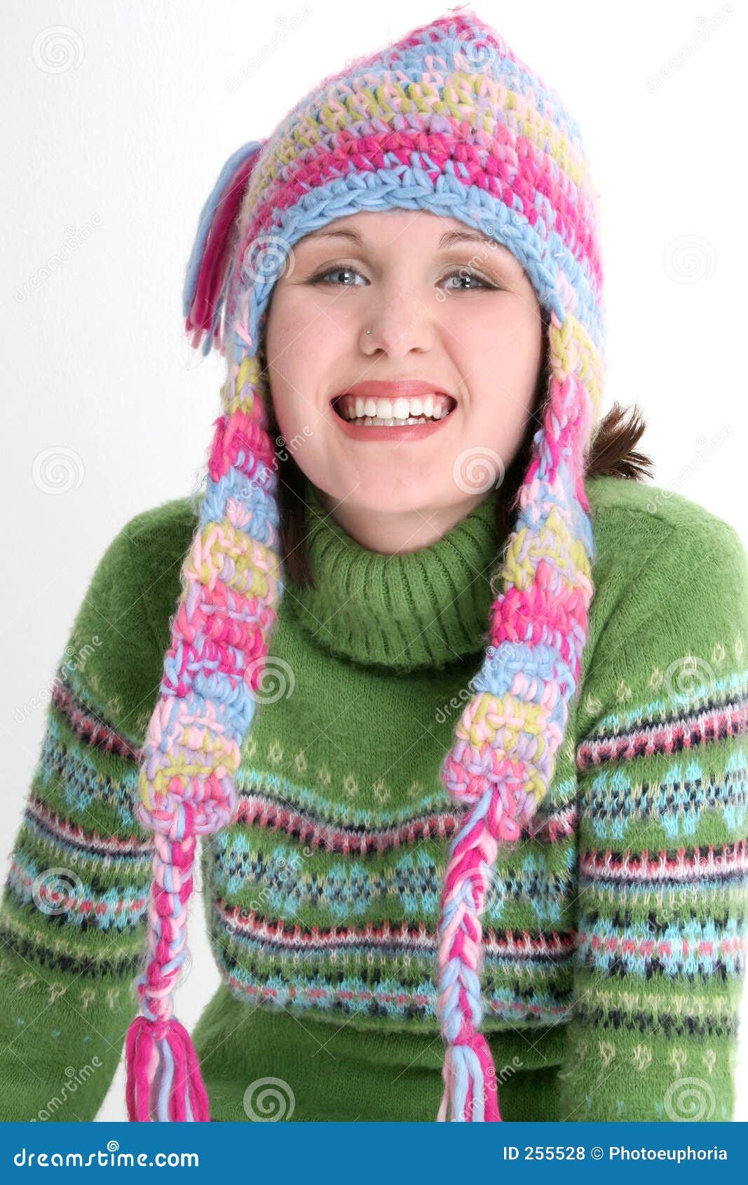 Fun Fresh Winter Teen stock photo. Image of girl, female - 255528