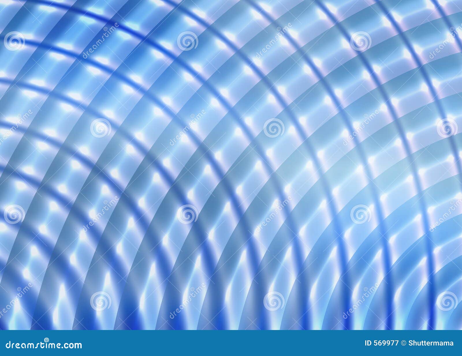 Fun Funky Blue Radial Background or Backdrop Stock Illustration ...