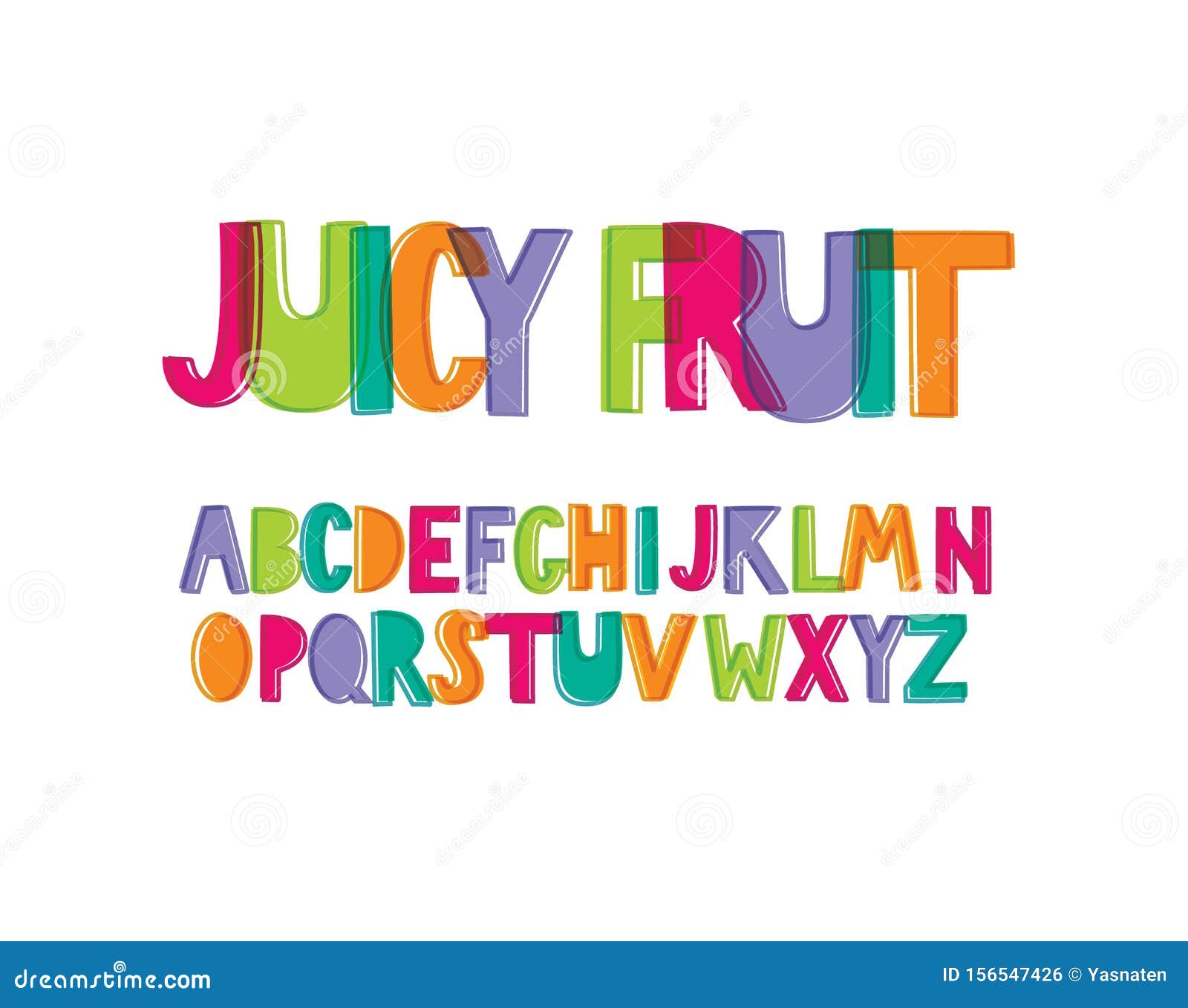 Download Fun Modern Hand-drawn Childlike Bulky Doodle Uppercase ...