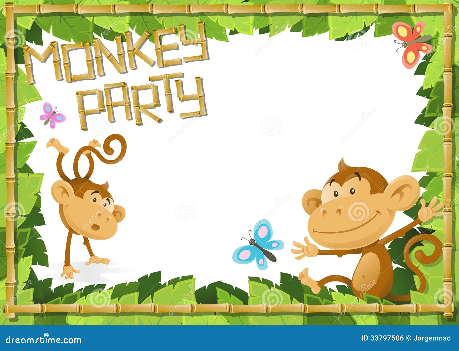 monkey clip art border - photo #45