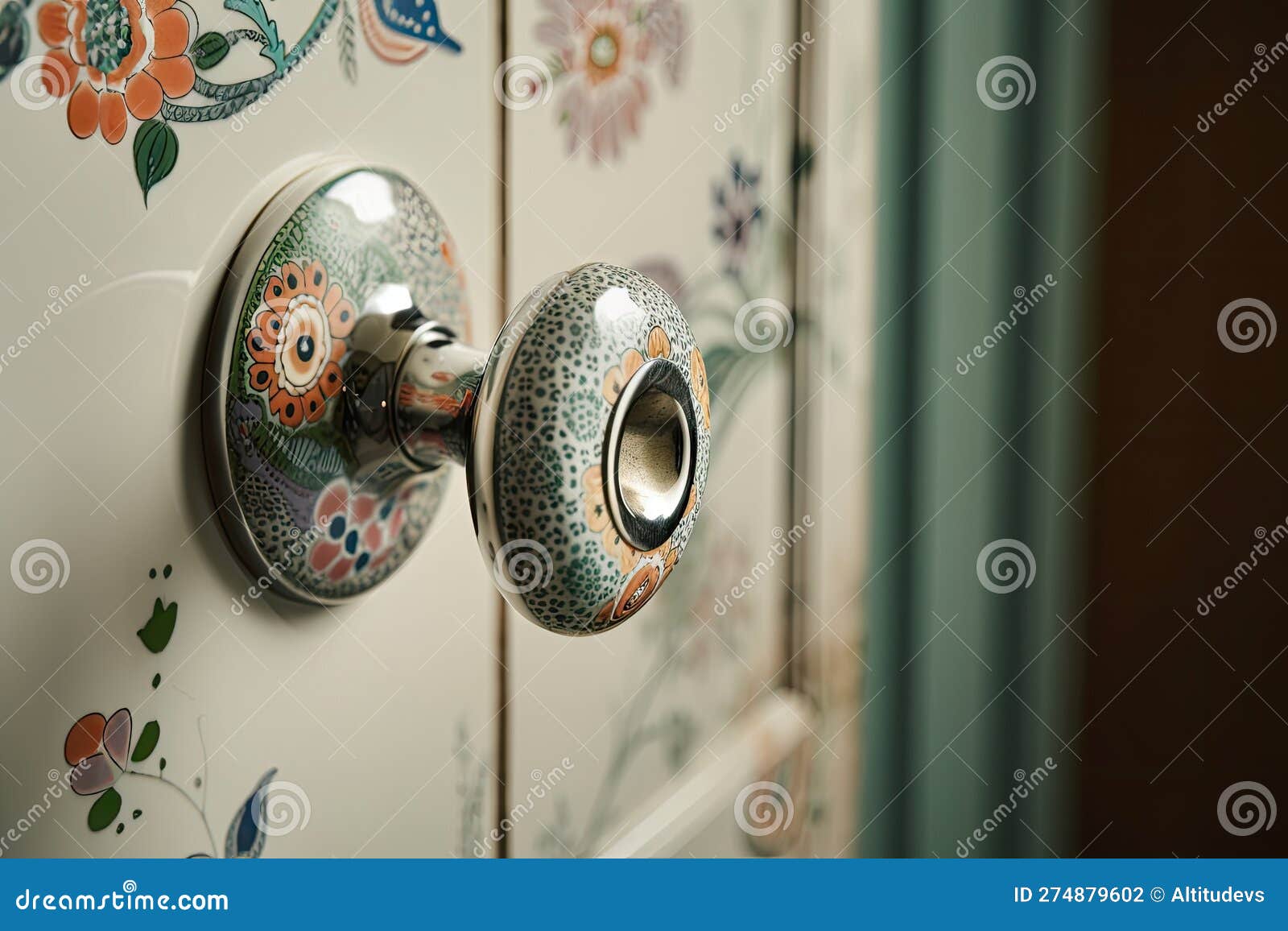 Fun and Quirky Door Handle, with Unique Design or Pattern Stock