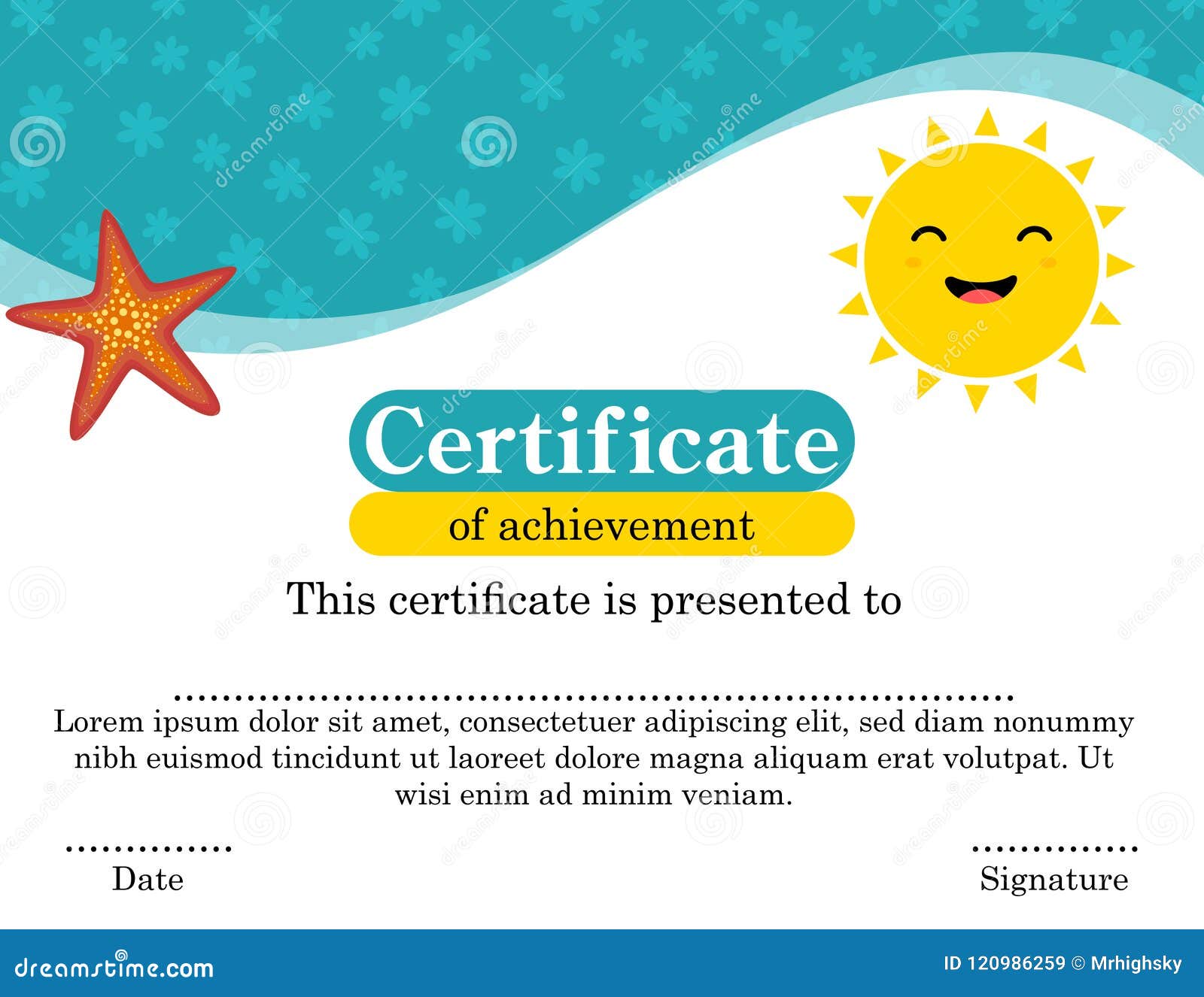 Fun Certificate Template Stock Illustrations – 21,21 Fun Throughout Fun Certificate Templates
