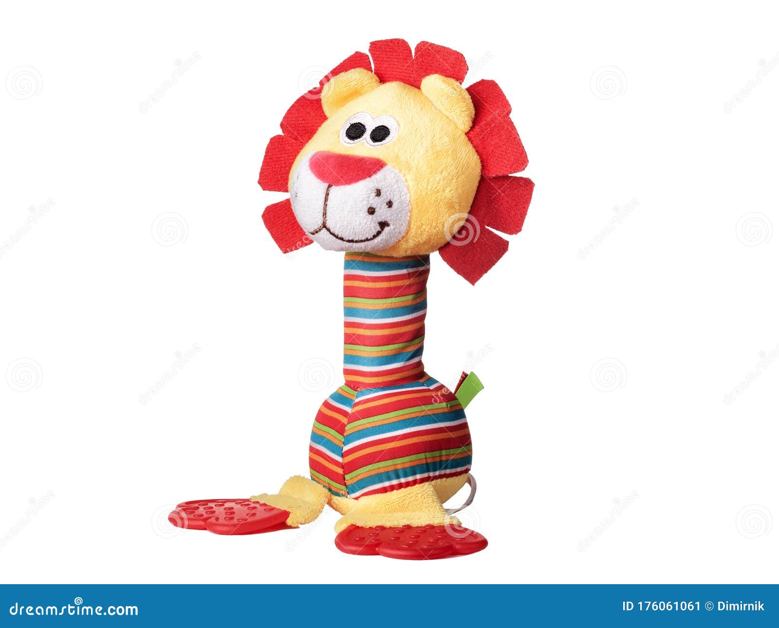 Fun toy tiger stock image. Image of funny, entertainment 176061061