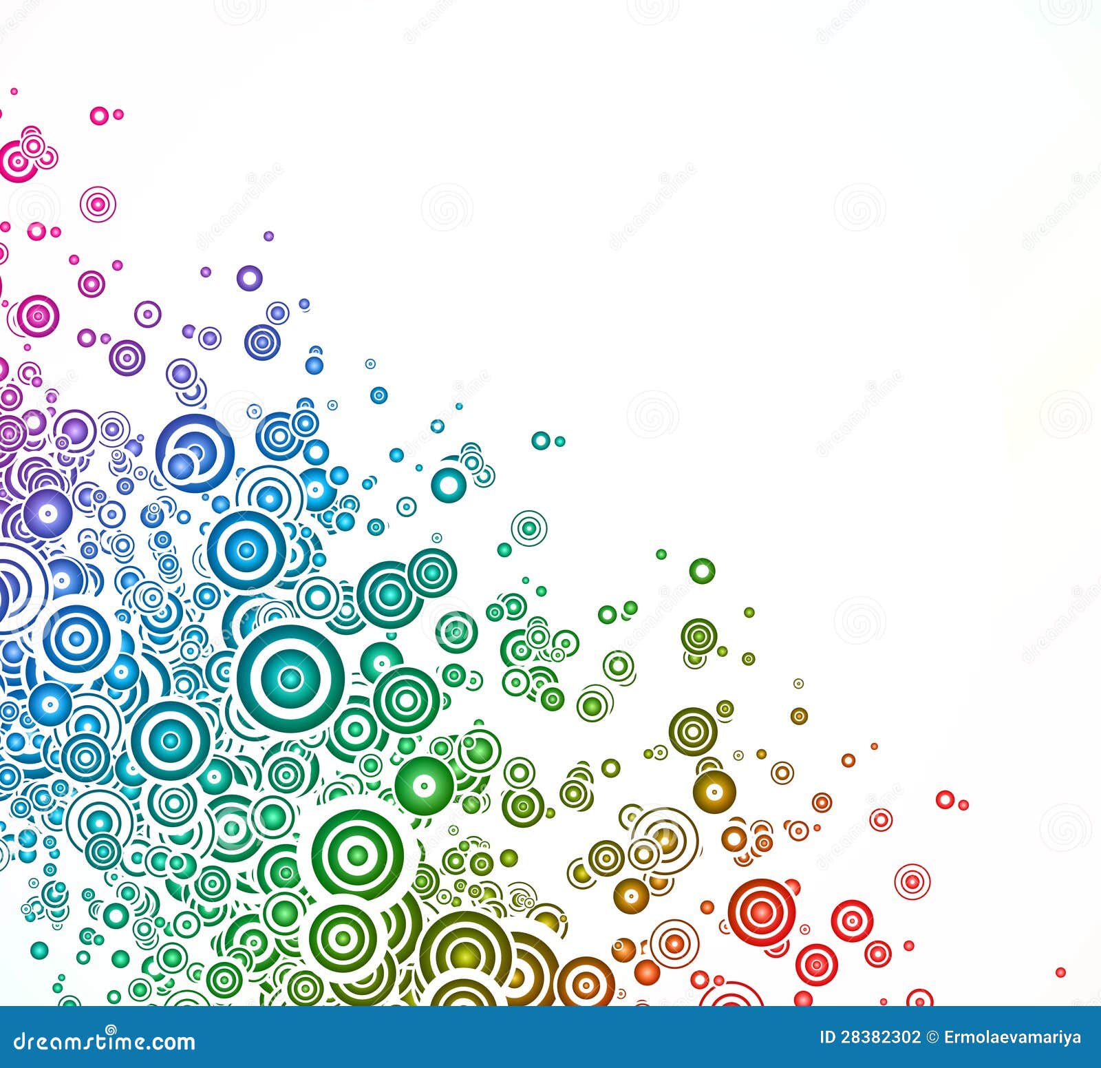 Fundo Abstrato Com Circulo Colorido Vetor Ilustracao Do Vetor Ilustracao De Abstrato Vetor 28382302