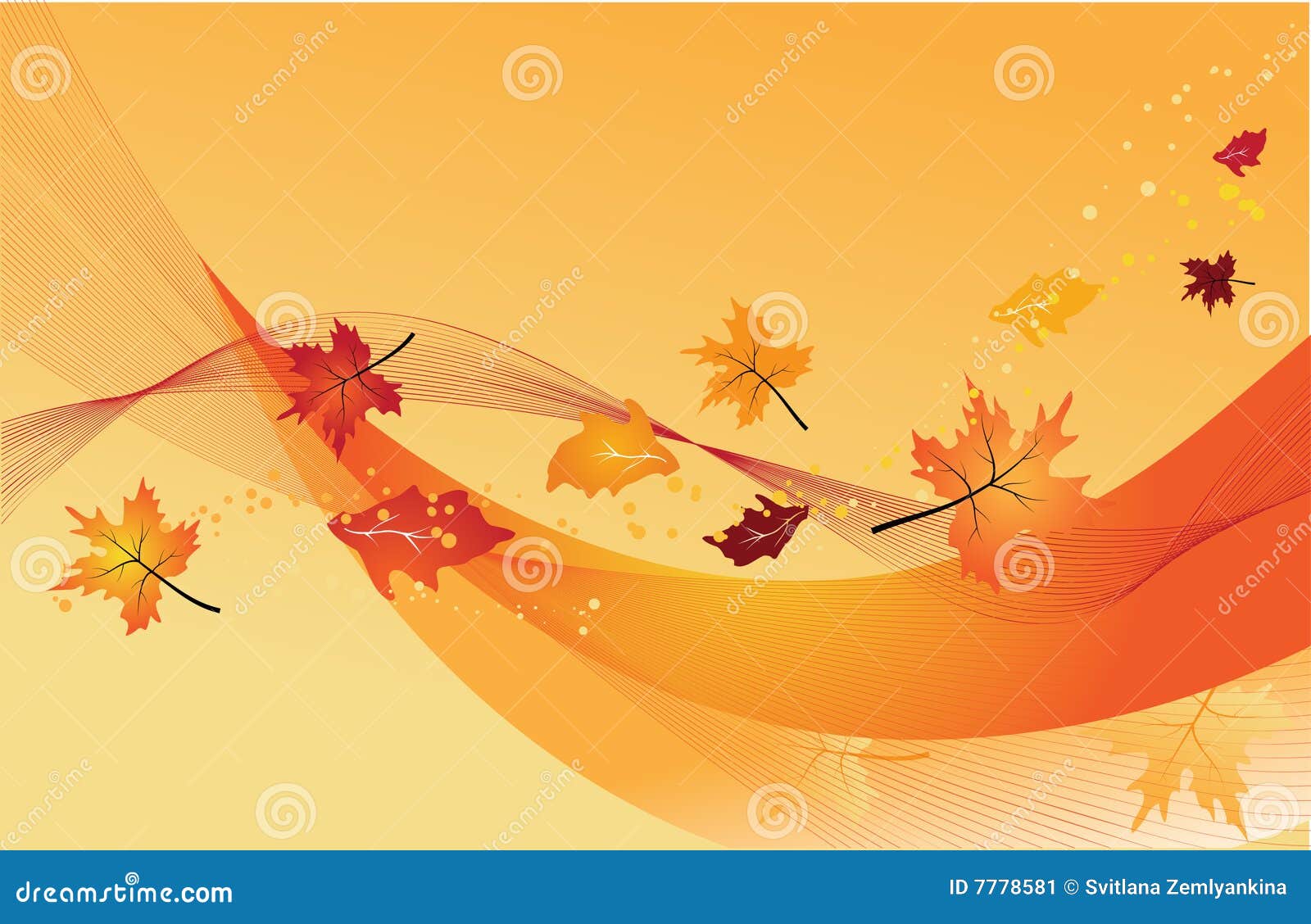 Fundo Abstrato Nas Cores Do Outono Ilustração do Vetor - Ilustração de  elemento, ornato: 7778581, image size:1600x1128