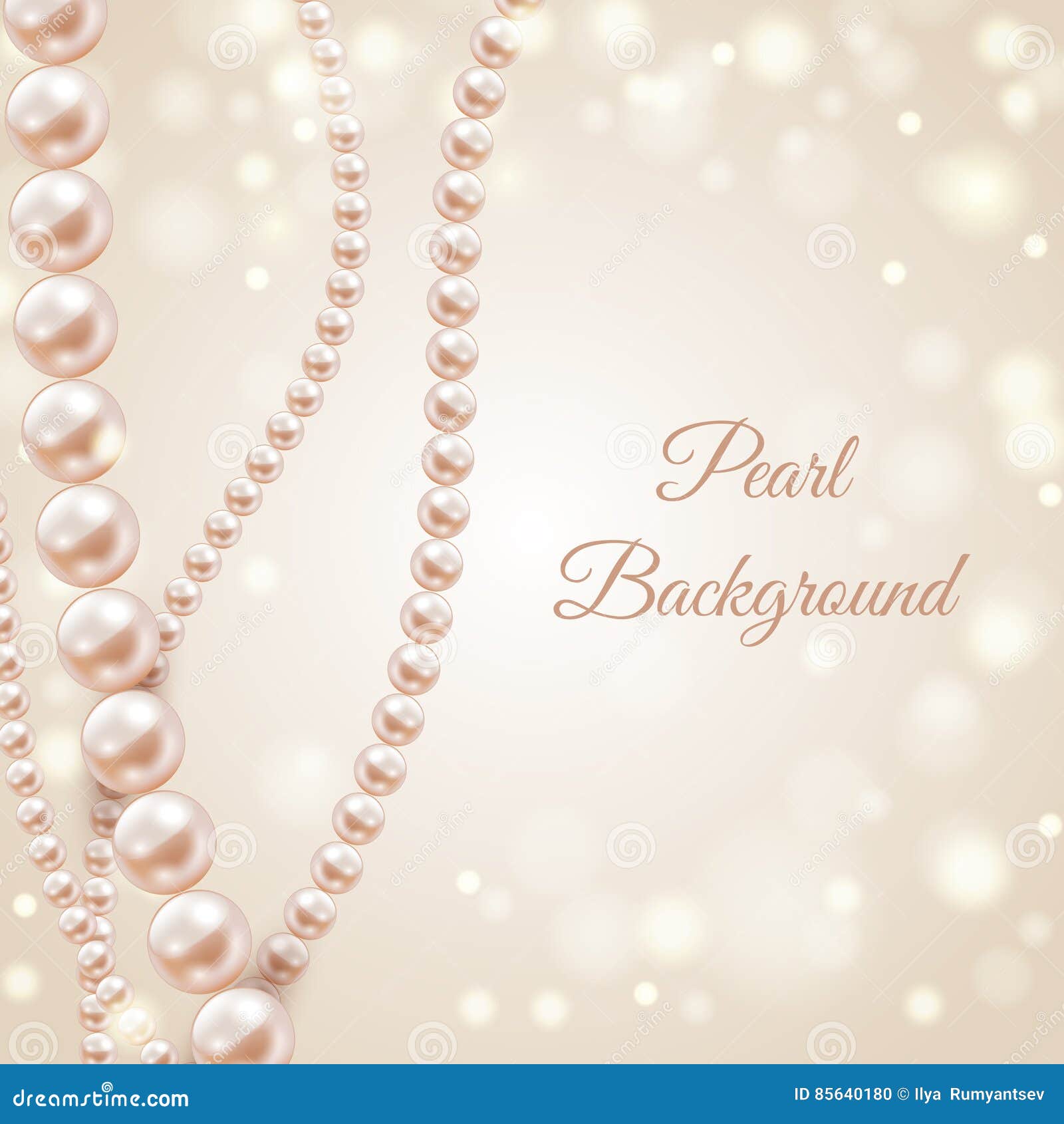 Fundo Abstrato Desfocado Com Colar De Pérolas Ilustração do Vetor -  Ilustração de objeto, naughty: 85640180, image size:1300x1390