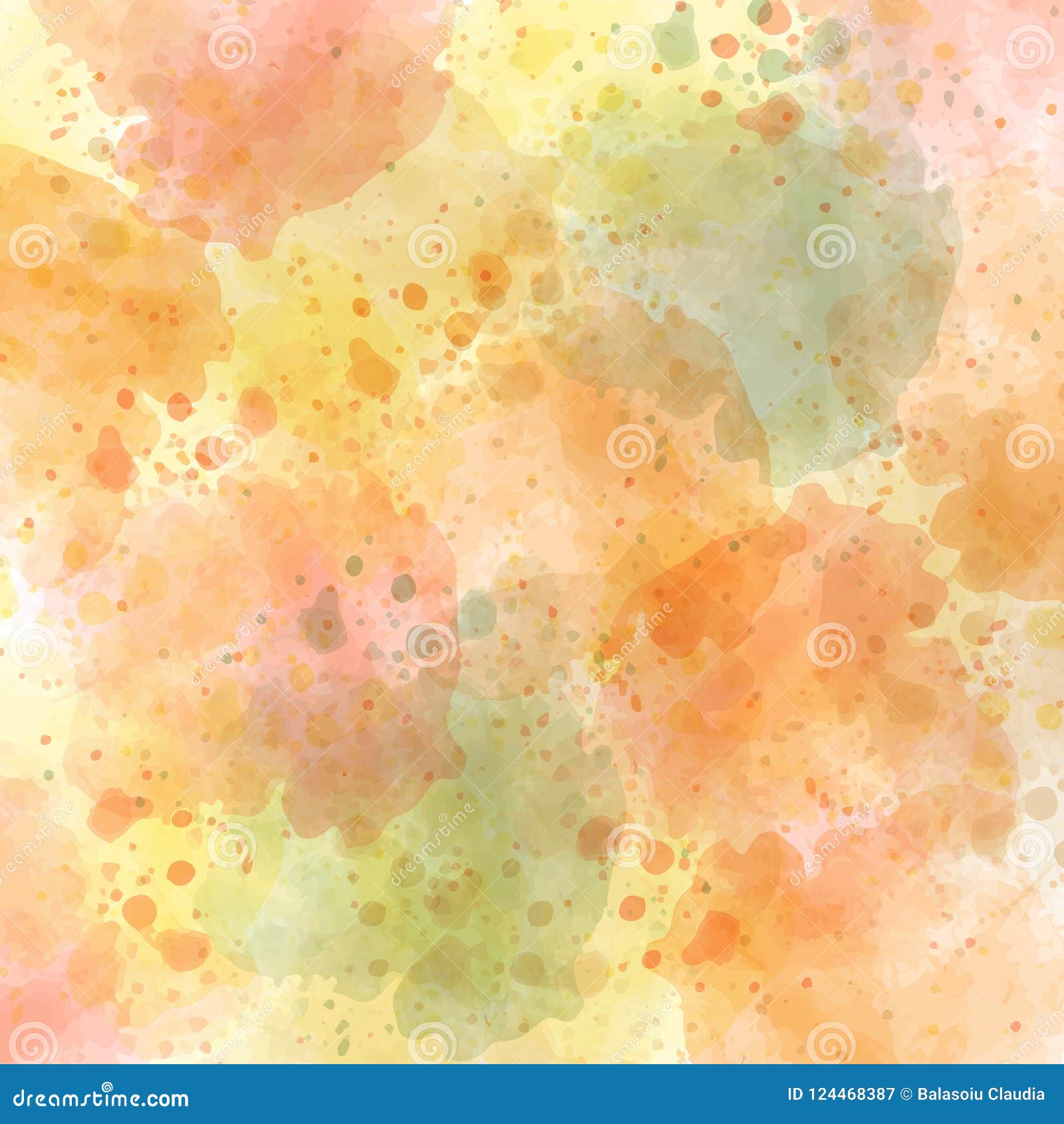 Fundo Outonal Em Aguarela Pastel Ilustração do Vetor - Ilustração de tinta,  alaranjado: 124468387, image size:1600x1690