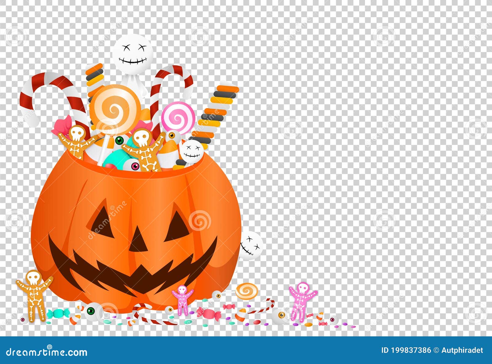 Vetor Isolado Halloween Elemento Laranja Assustador Abóbora PNG