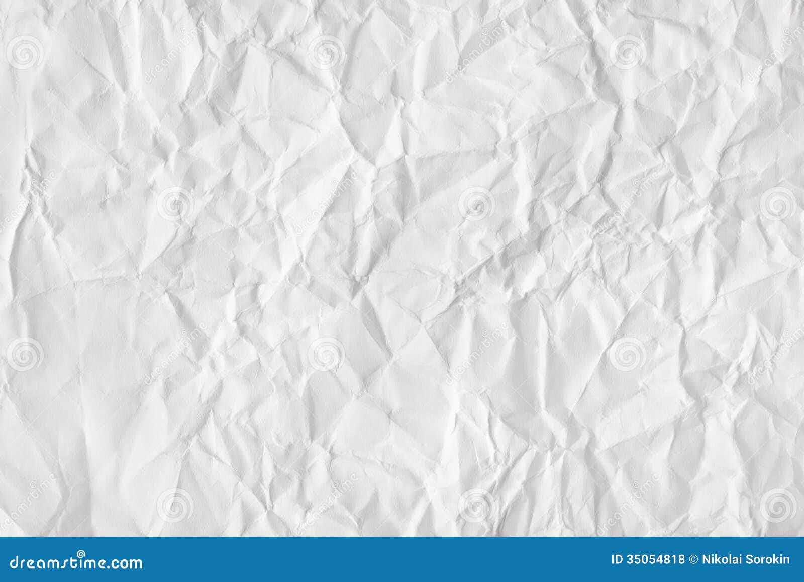 Fundo de papel amarrotado. Textura amarrotada do Livro Branco - fundo abstrato