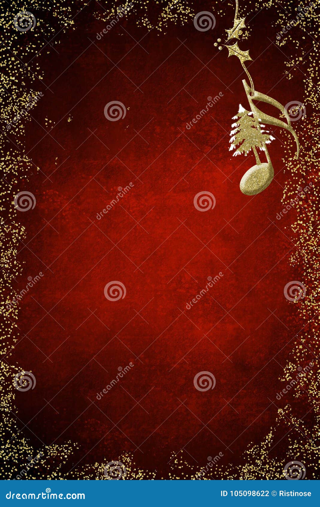 Fundo Do Cartaz Da Musica Do Natal Ilustracao Stock Ilustracao De Fundo Musica 105098622