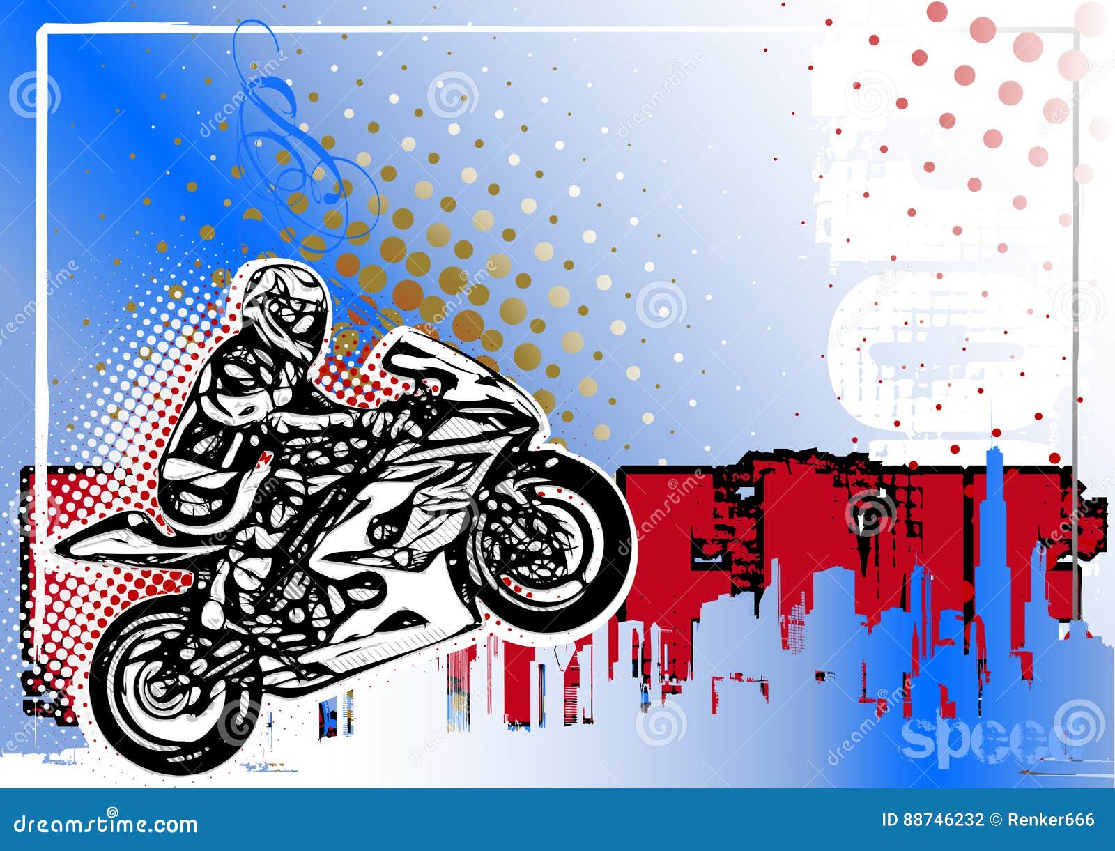 Fundo Do Cartaz Do GP De Moto Ilustração do Vetor - Ilustração de  desempenho, super: 88746232