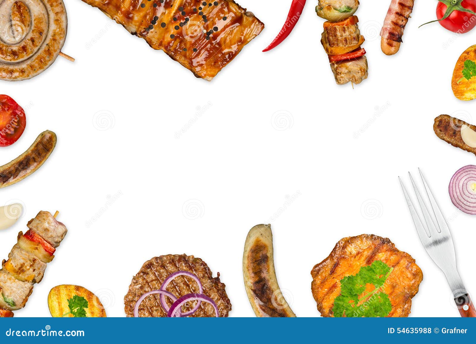 Fundo de comida grelhada foto de stock. Imagem de vazio - 54635988, image size:1600x1157
