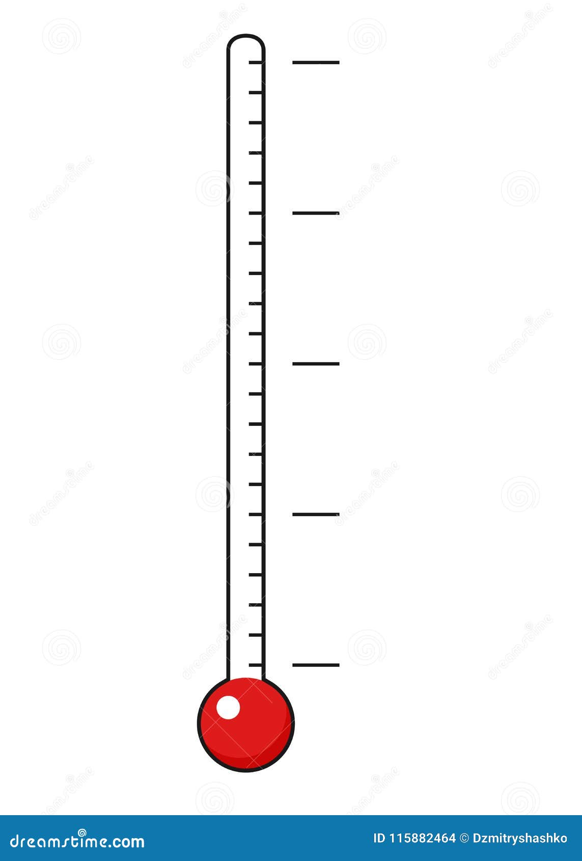 fundraising thermometer template