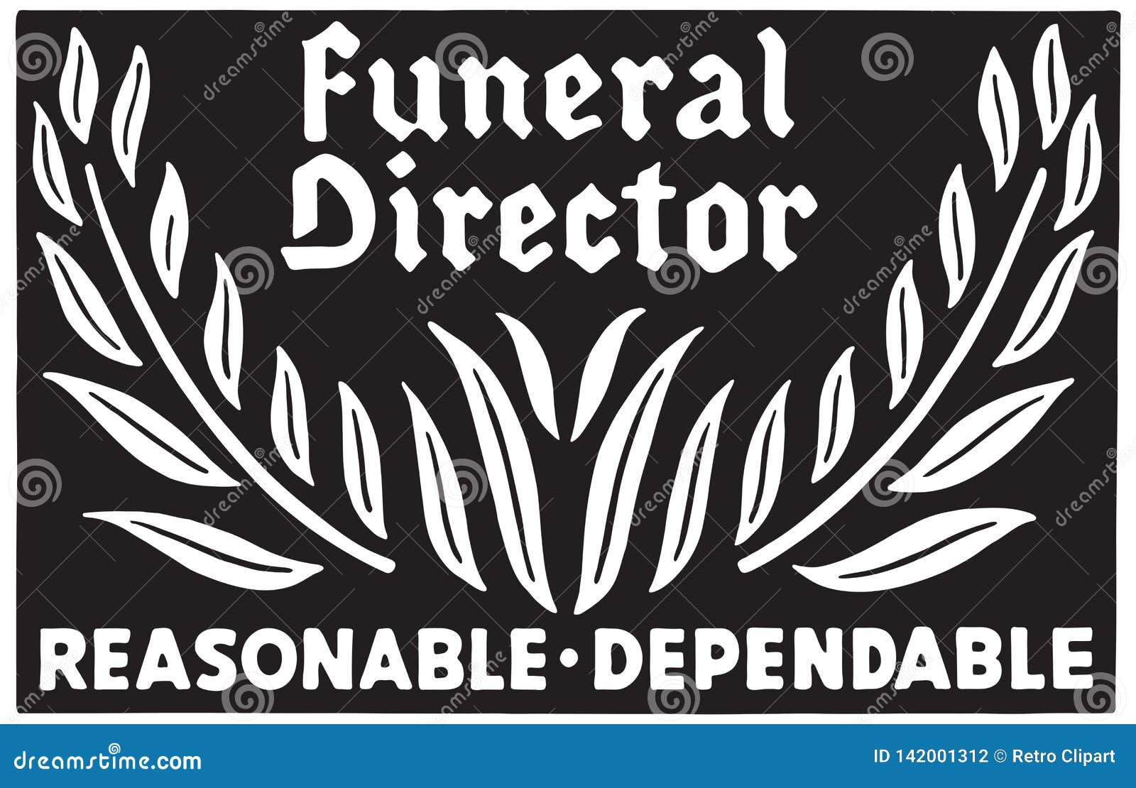 Funeral Director Stock Image | CartoonDealer.com #142001269