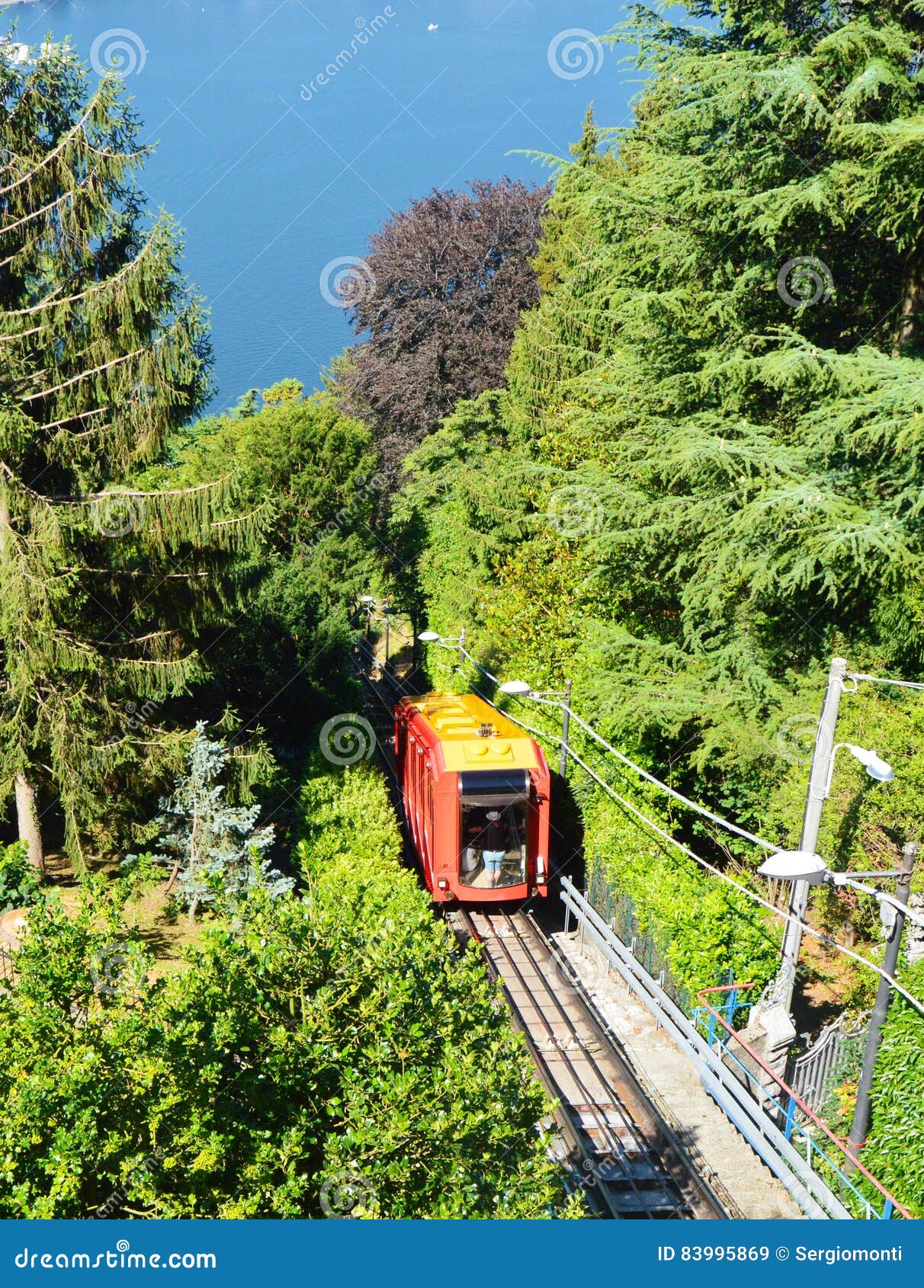 Funicular Como Lake, Lombardy Italy Editorial Stock Image - Image of  ascension, city: 83995869