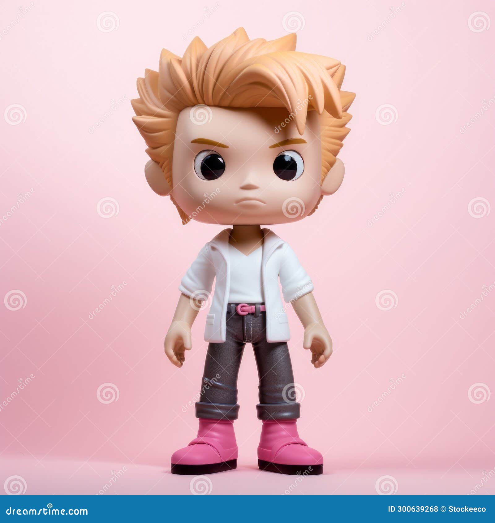 handsome funko doll in ryan hewett manga style