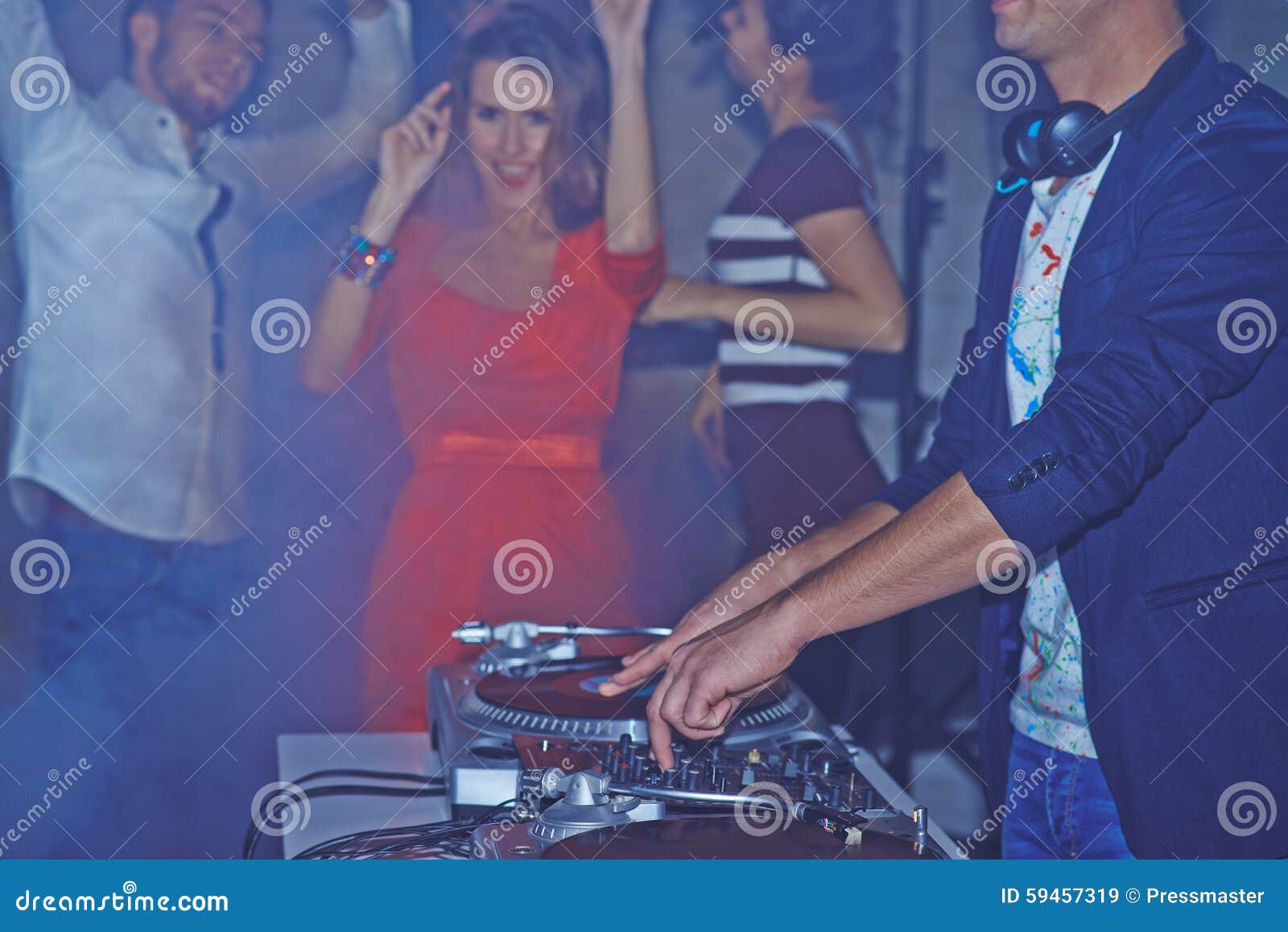 Funky dancers stock image. Image of clubber, person, adult - 59457319