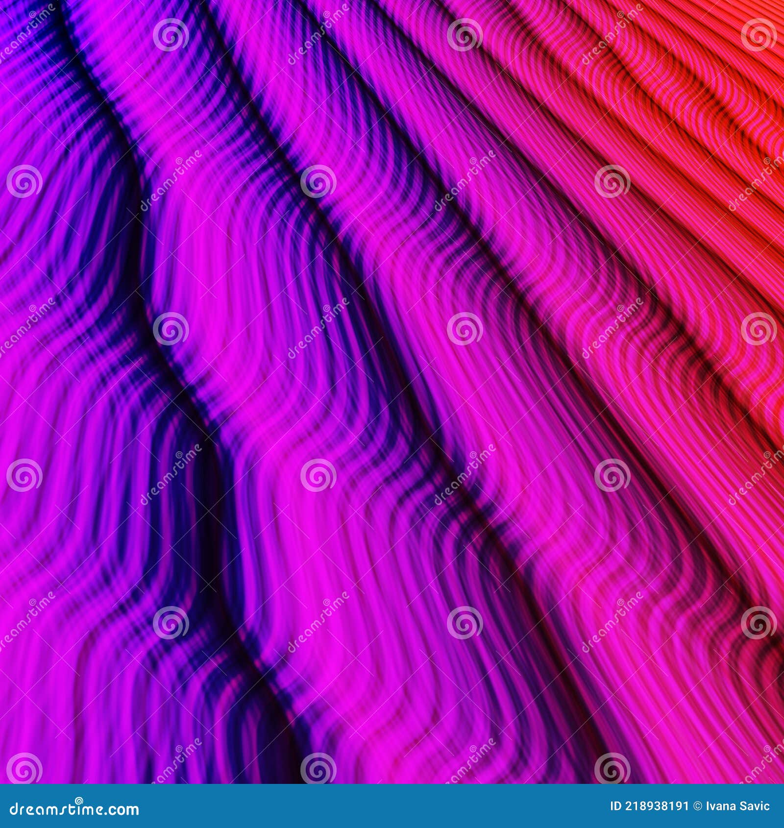 funky gradient violet pink wavy techno lines