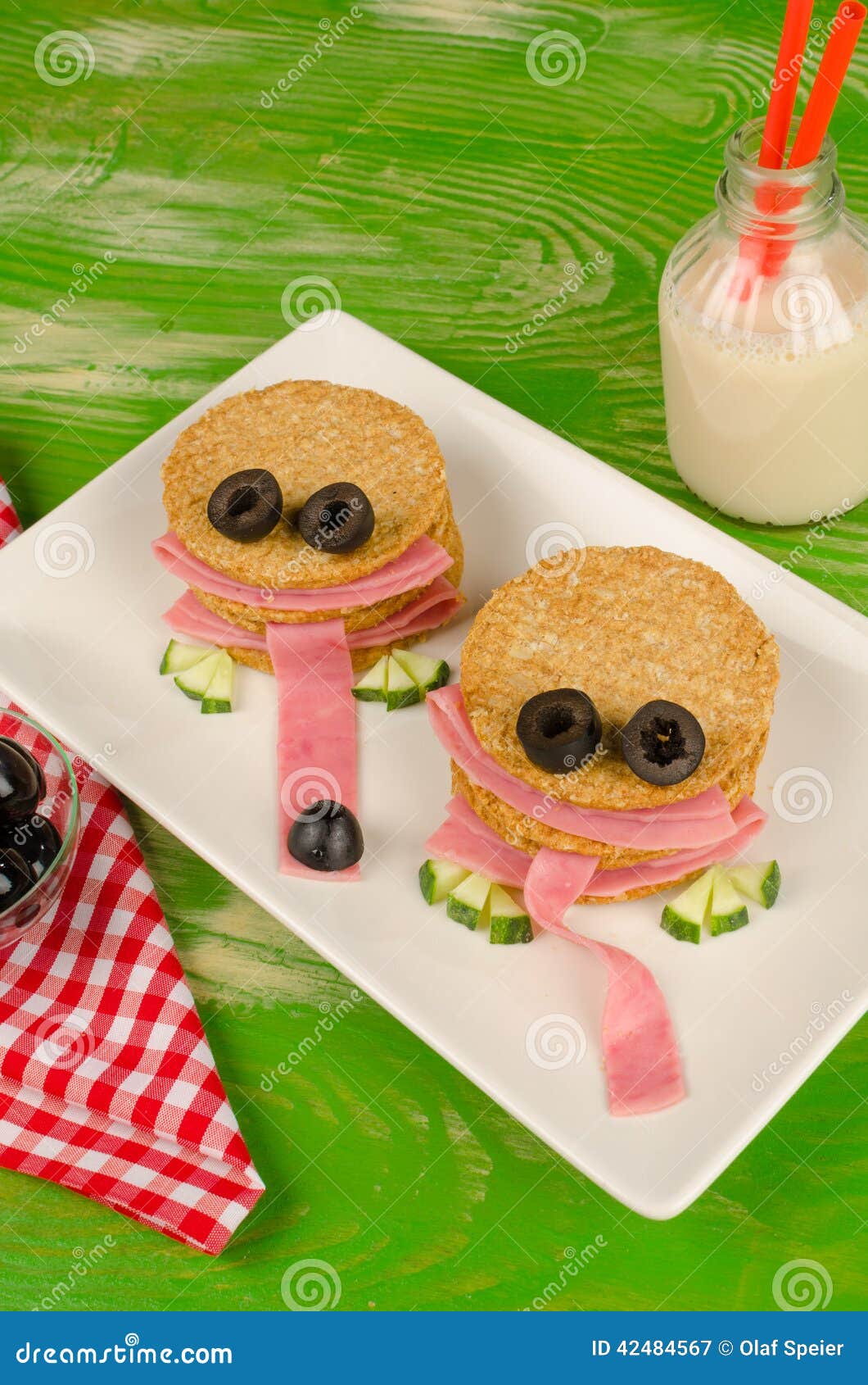 Funny appetizer stock image. Image of meat, meal, appetizer 42484567
