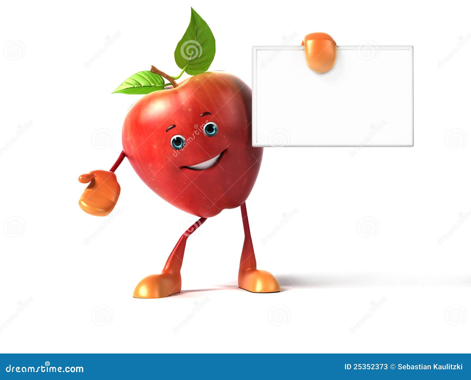 Funny Apple Stock Photos Image 25352373