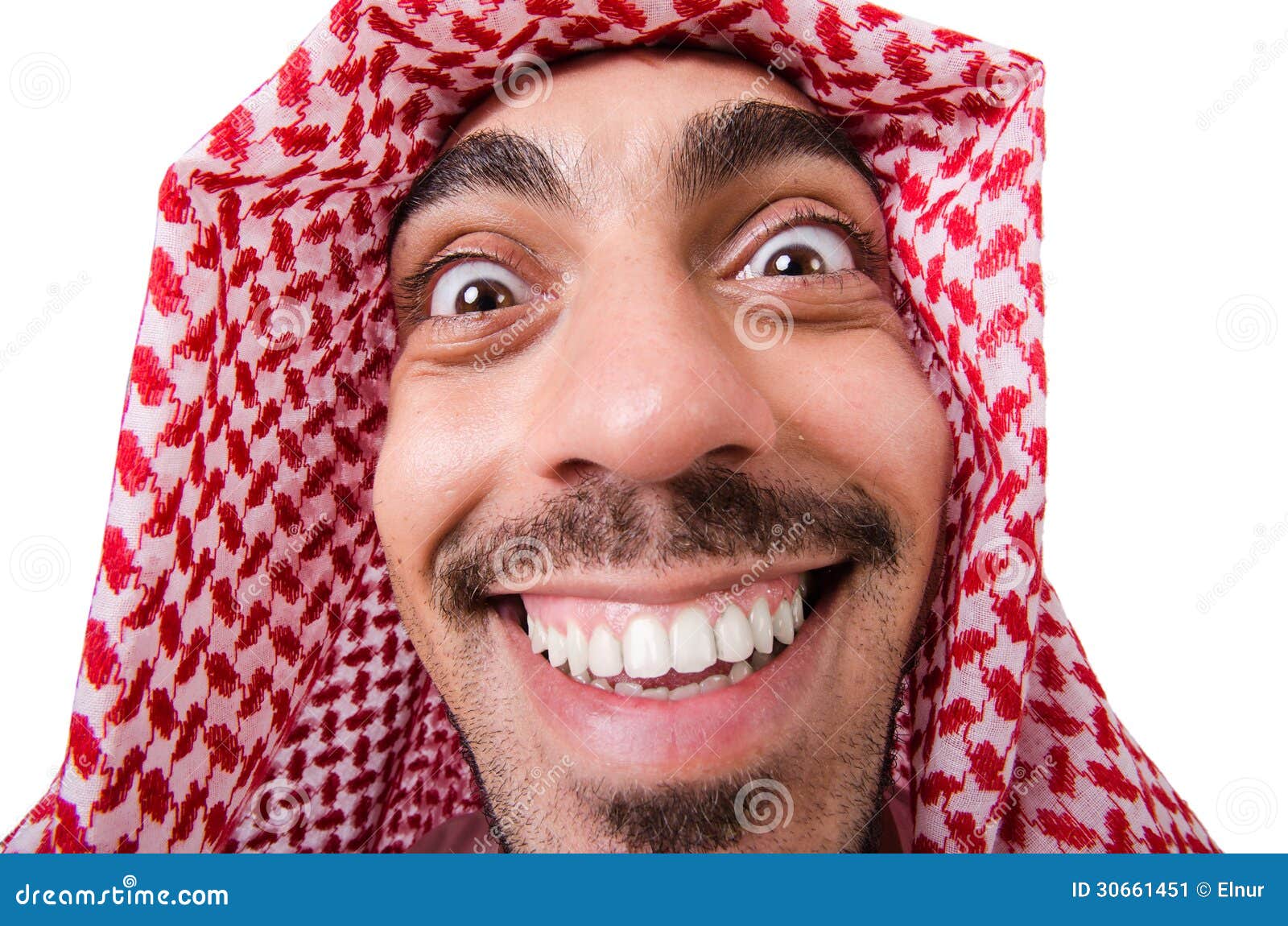 Funny Arab Man Stock Image Image 30661451