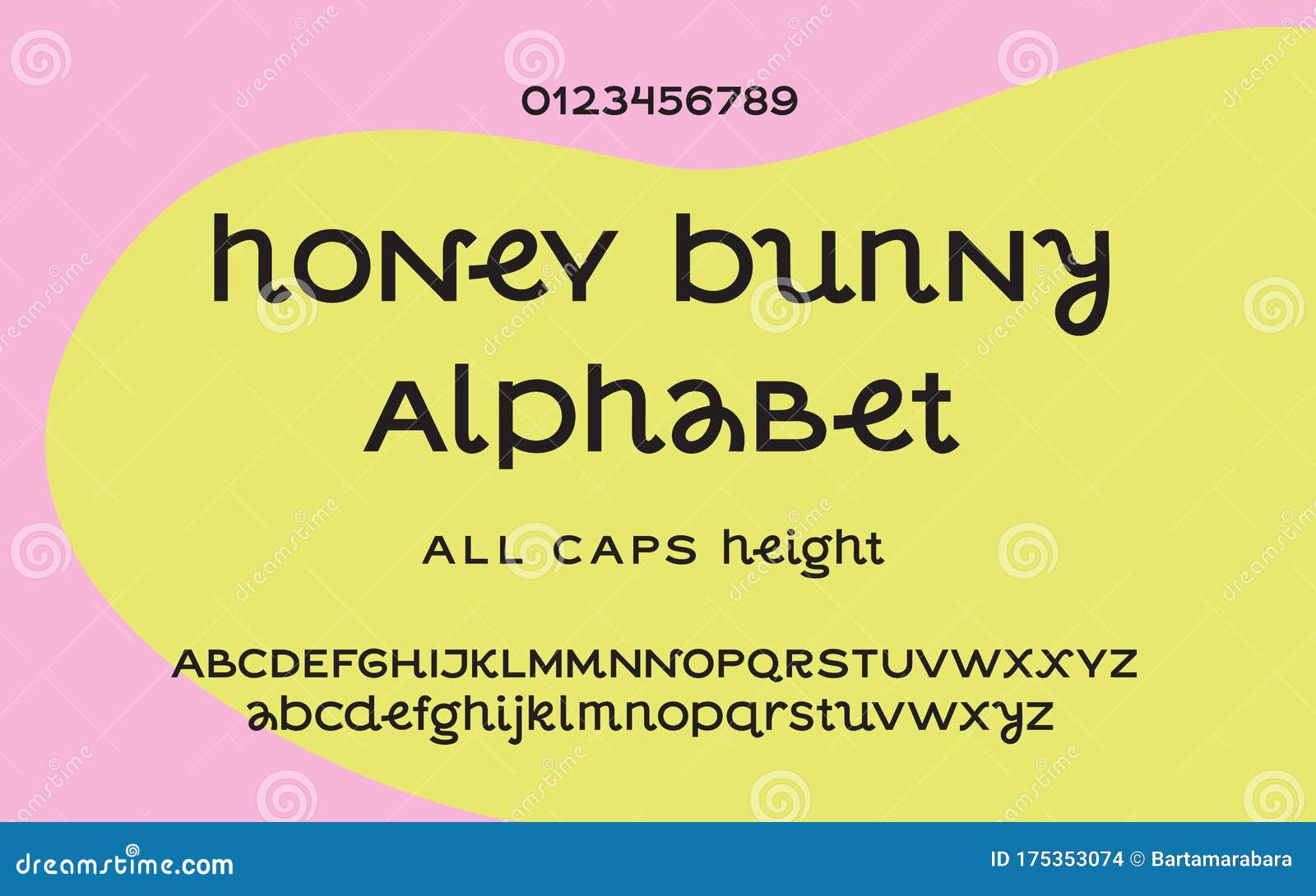 Funny Awesome Capital Alphabet Letters and Numbers. Unusual