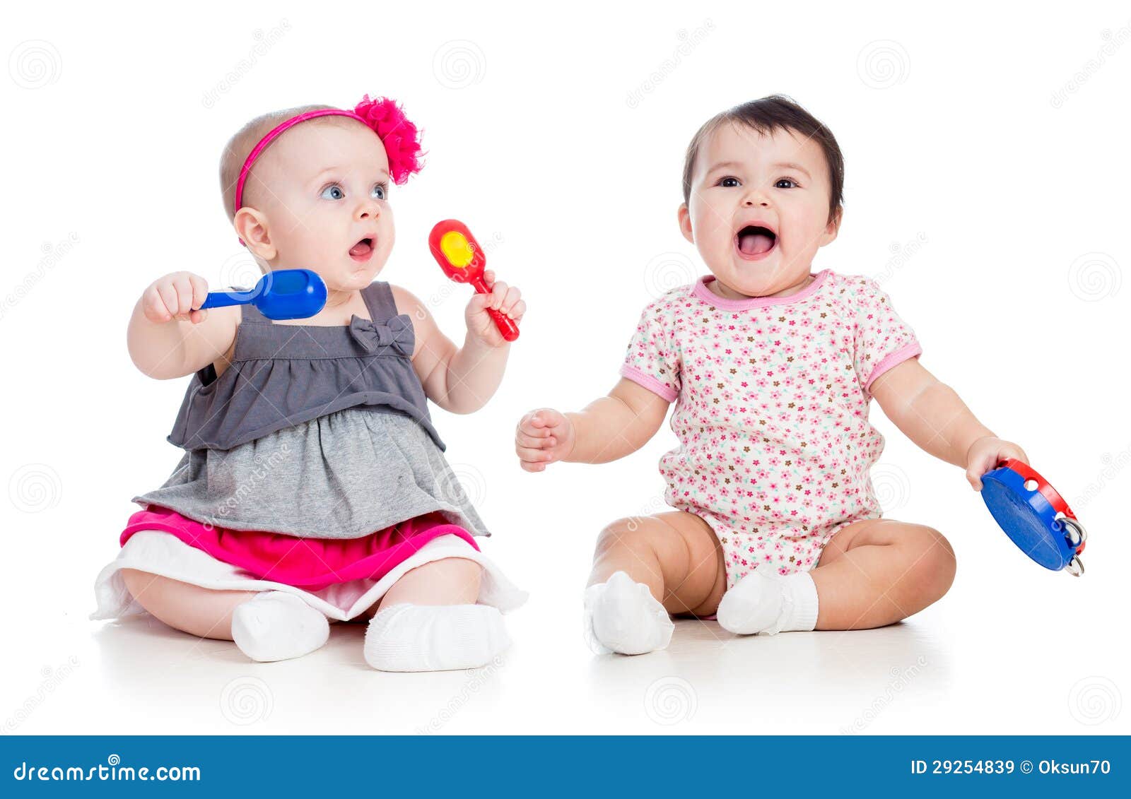 funny baby playphoto