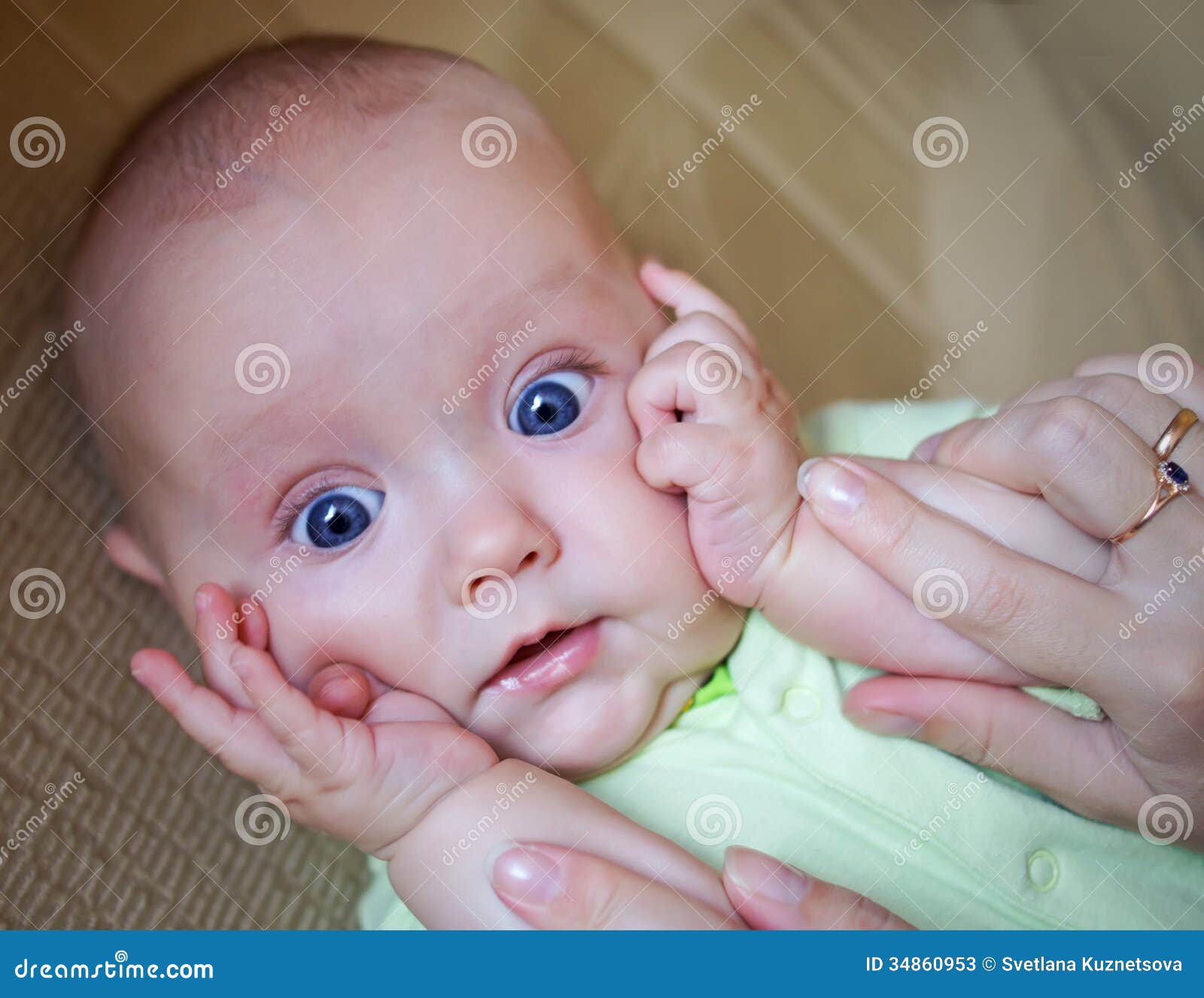 Funny Baby Boy Stock Photos - Image: 34860953