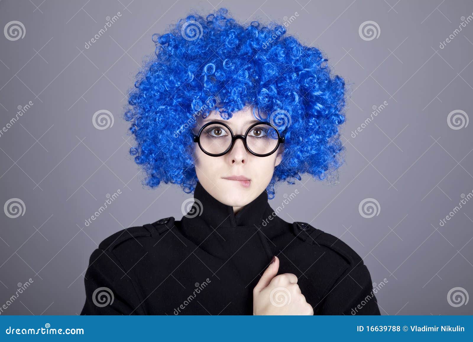 7. Teenager with dark blue hair and glasses - wide 1