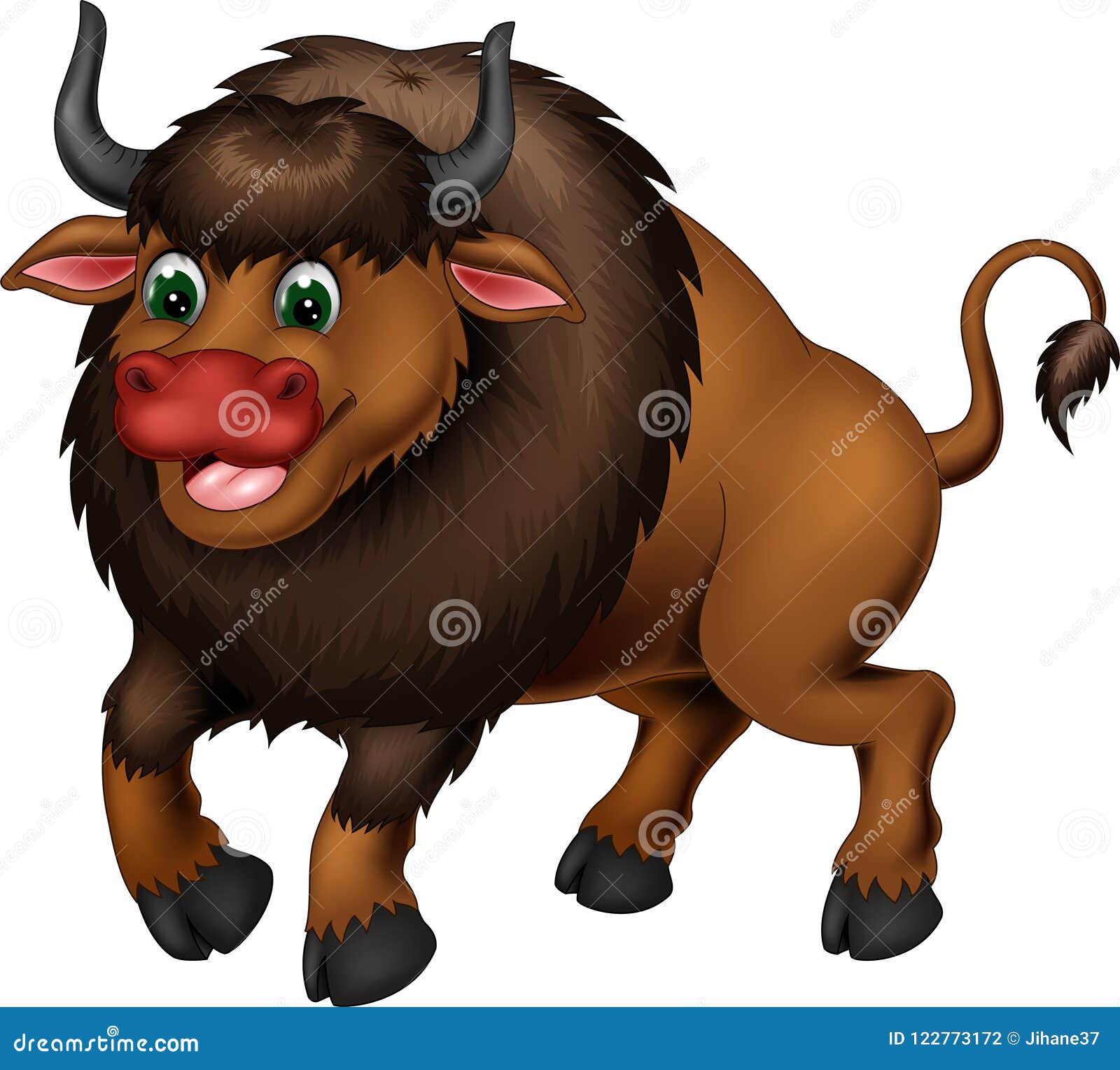 Funny Brown Buffalo Cartoon Stock Illustration - Illustration of design, kids: 122773172 Funny Brown Buffalo Cartoon Stock Illustration - Illustration of design, kids: 122773172