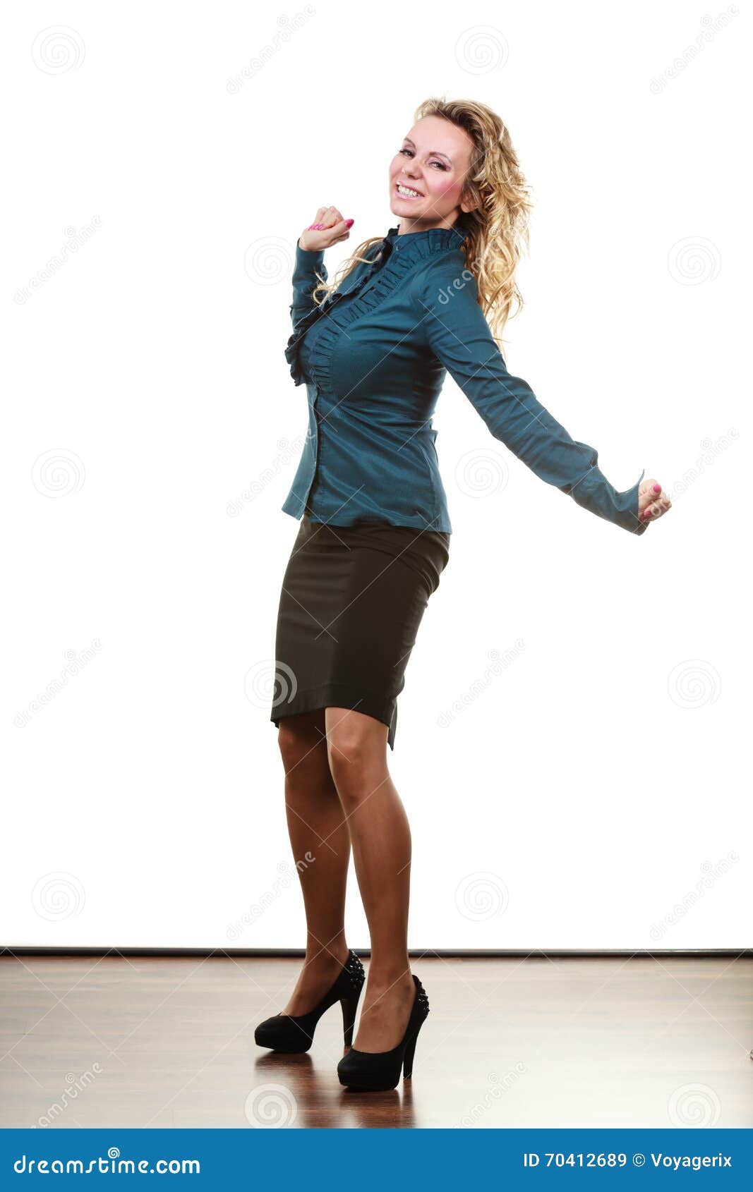 Funny Business Woman Manager. Stock Image - Image of corporate, career ...