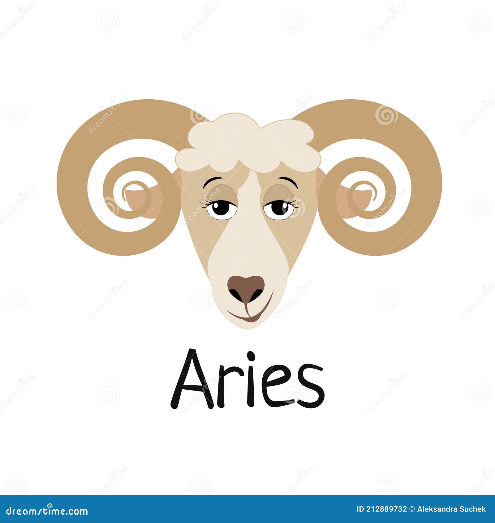 Funny Cartoon Aries - Zodiac Sign. Vector Illustration Stock Vector - Illustration of graphic, astrology: 212889732 Funny Cartoon Aries - Zodiac Sign. Vector Illustration Stock Vector - Illustration of graphic, astrology: 212889732