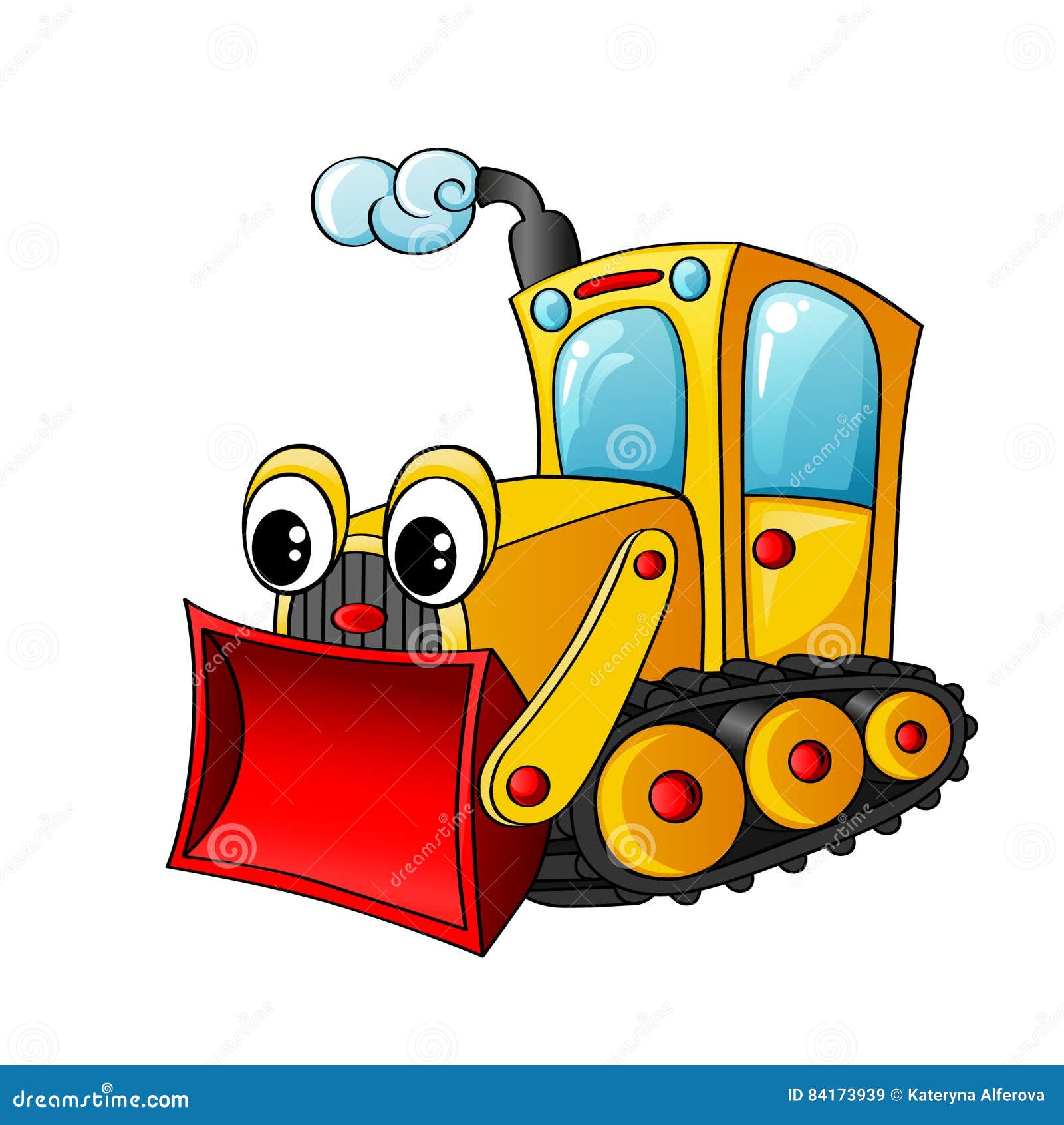 Funny cartoon bulldozer stock vector. Illustration of cartoon - 84173939 Funny cartoon bulldozer stock vector. Illustration of cartoon - 84173939