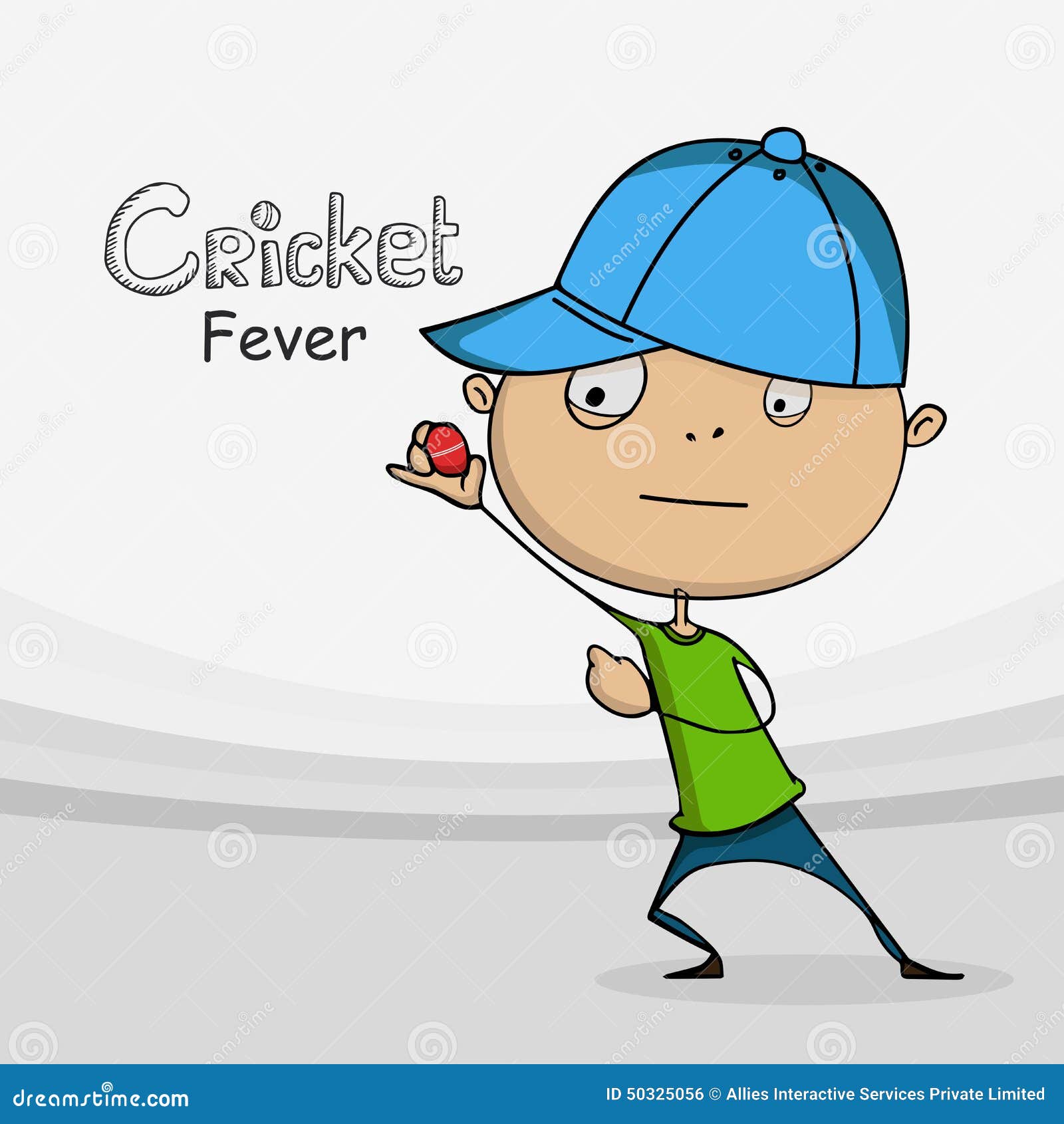 Funny cartoon for Cricket. stock illustration. Illustration of fever - 50325056 Funny cartoon for Cricket. stock illustration. Illustration of fever - 50325056
