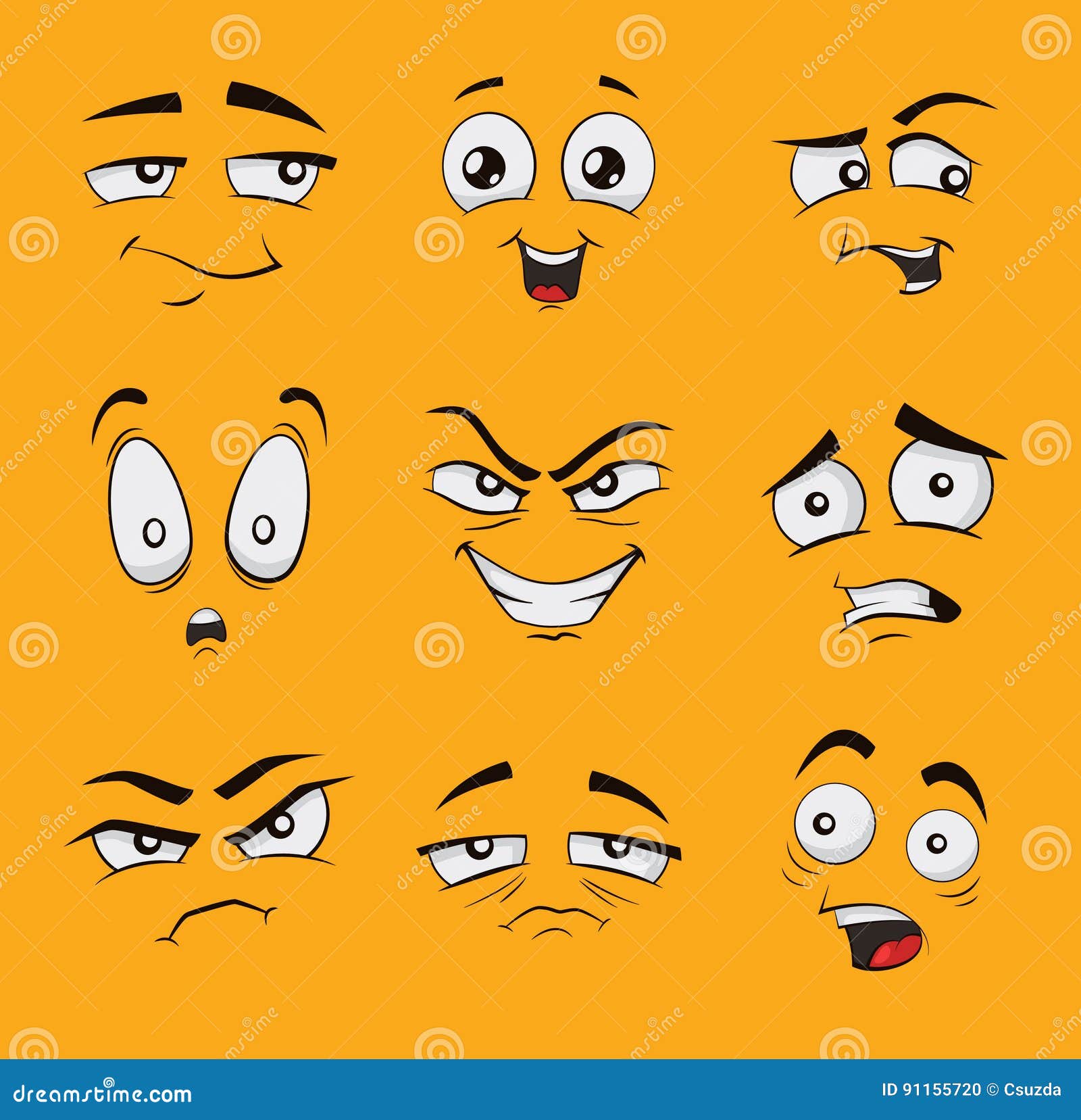 Premium Vector Vector portrait of scared woman, illustration of, scared  face drawing - hpnonline.org
