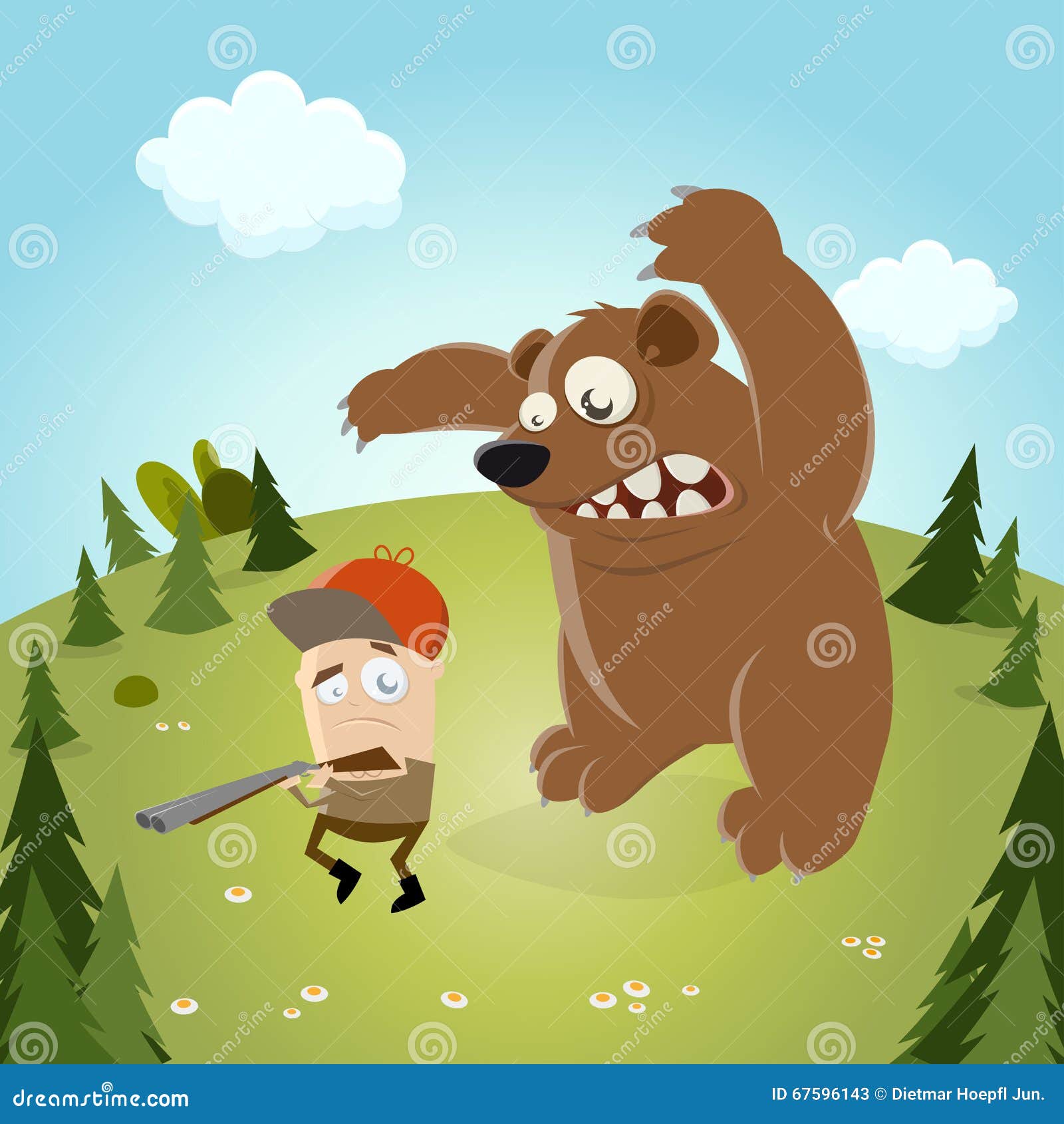 hunting clipart funny